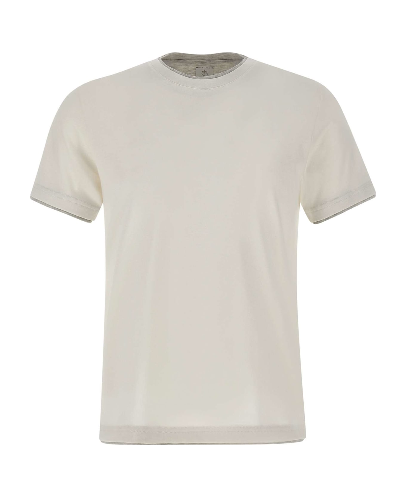 Eleventy Cotton T-shirt - WHITE