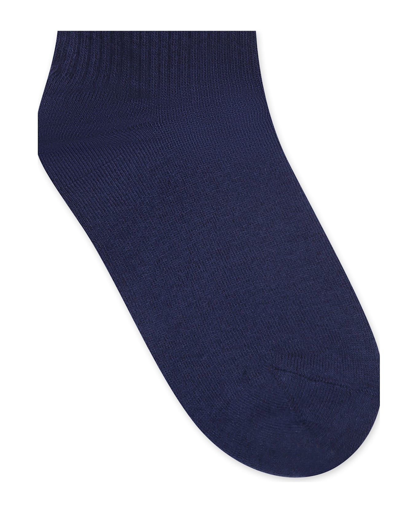 Marni Blue Socks For Kids With Logo - Blue