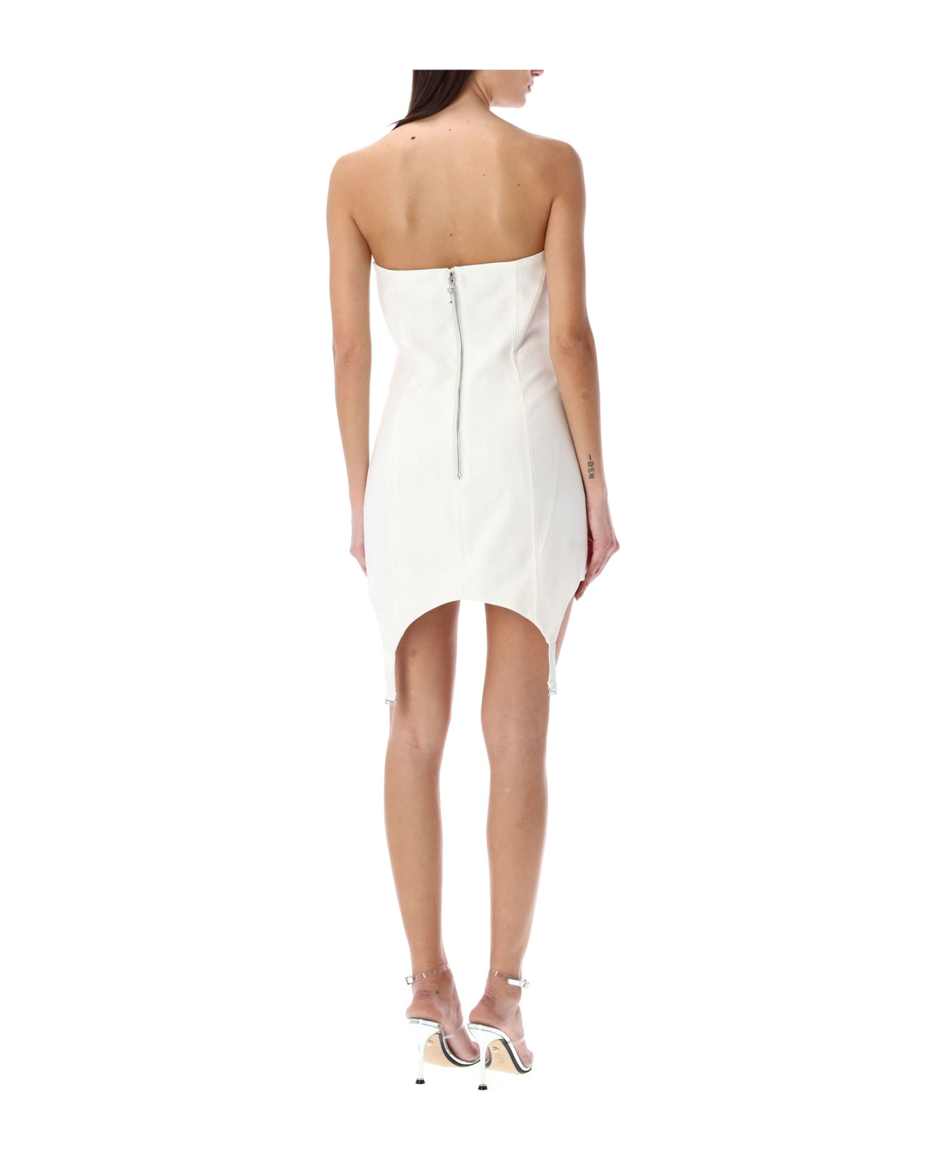 retrofete Tegan Mini Dress - WHITE