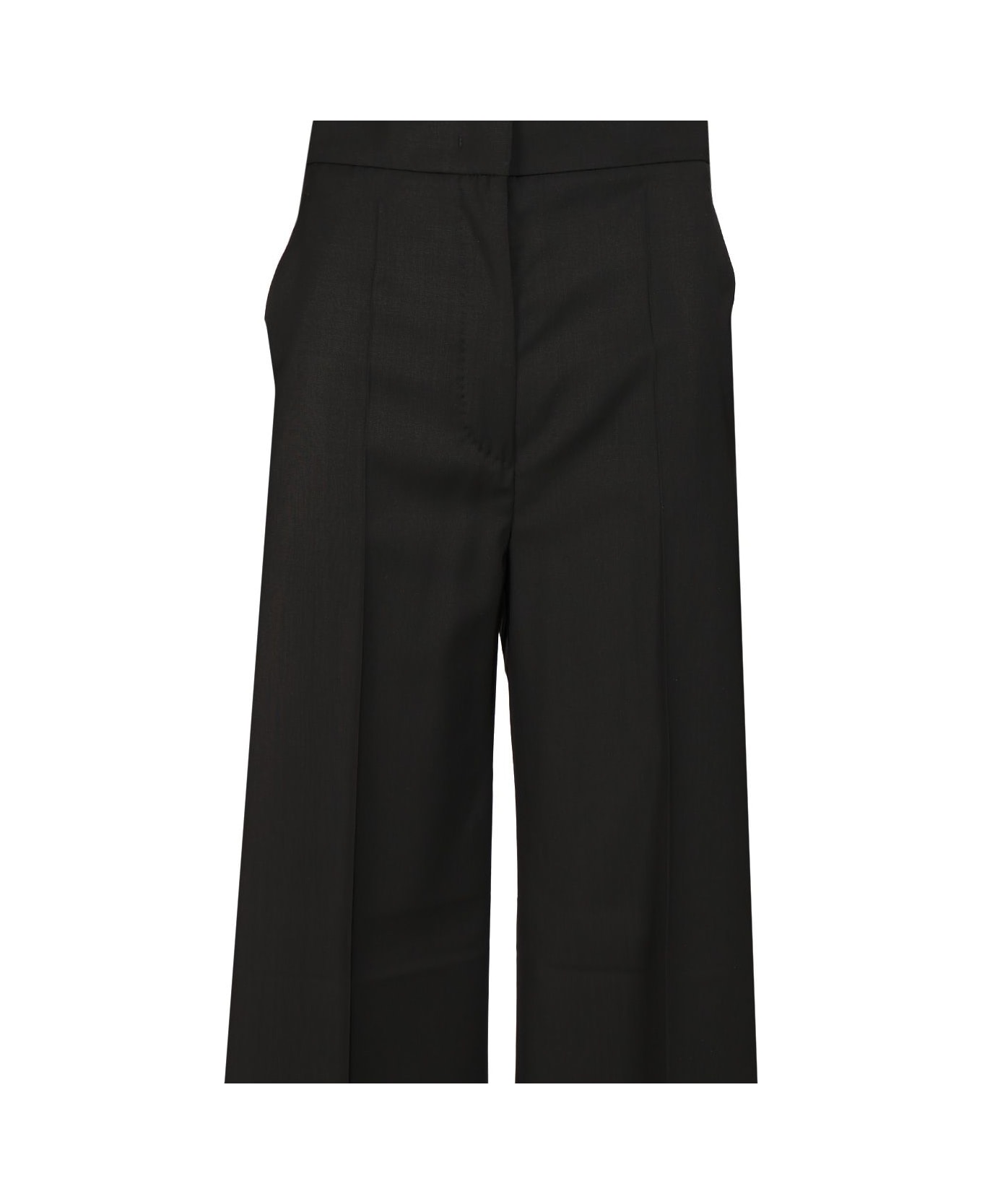 Max Mara Wide Leg Trousers - BLACK
