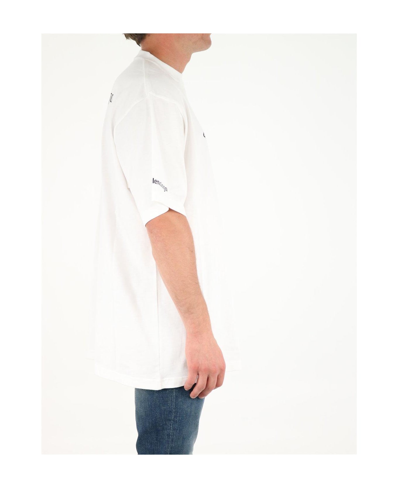 Balenciaga X Sony Playstation 5 Boxy T-shirt - WHITE