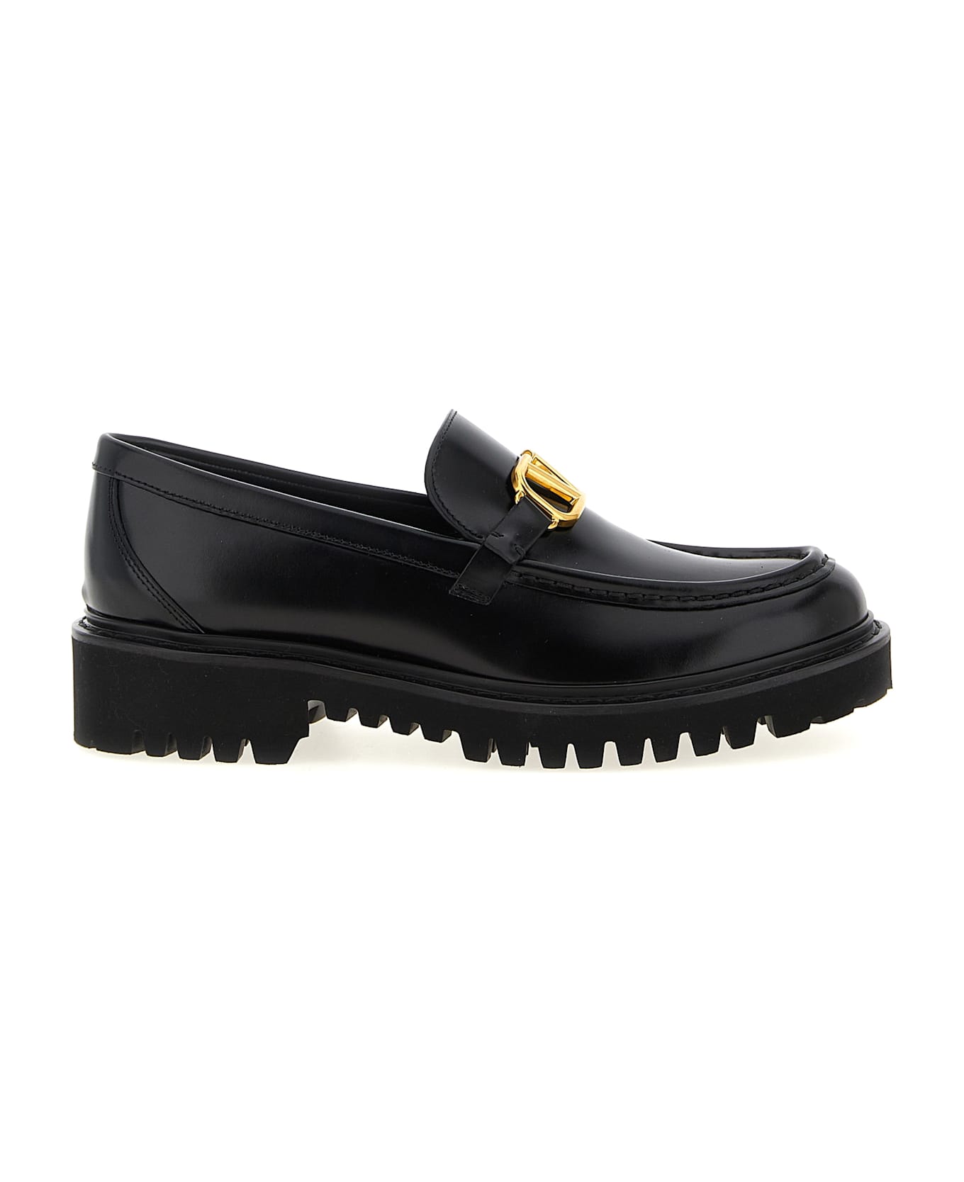 Valentino Garavani 'vlogo Signature' Loafers - Black  