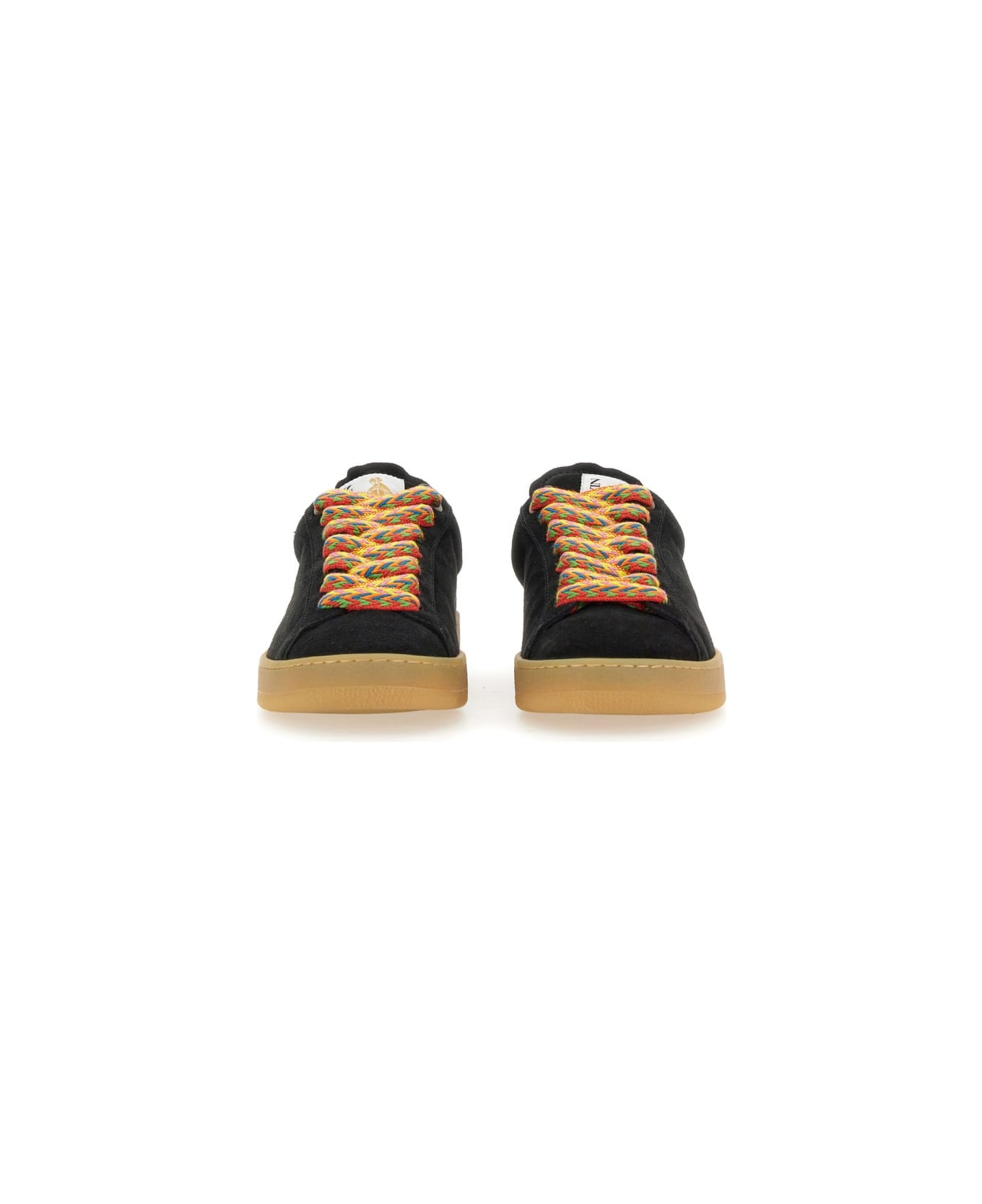 Lanvin Sneaker With Logo - Black スニーカー