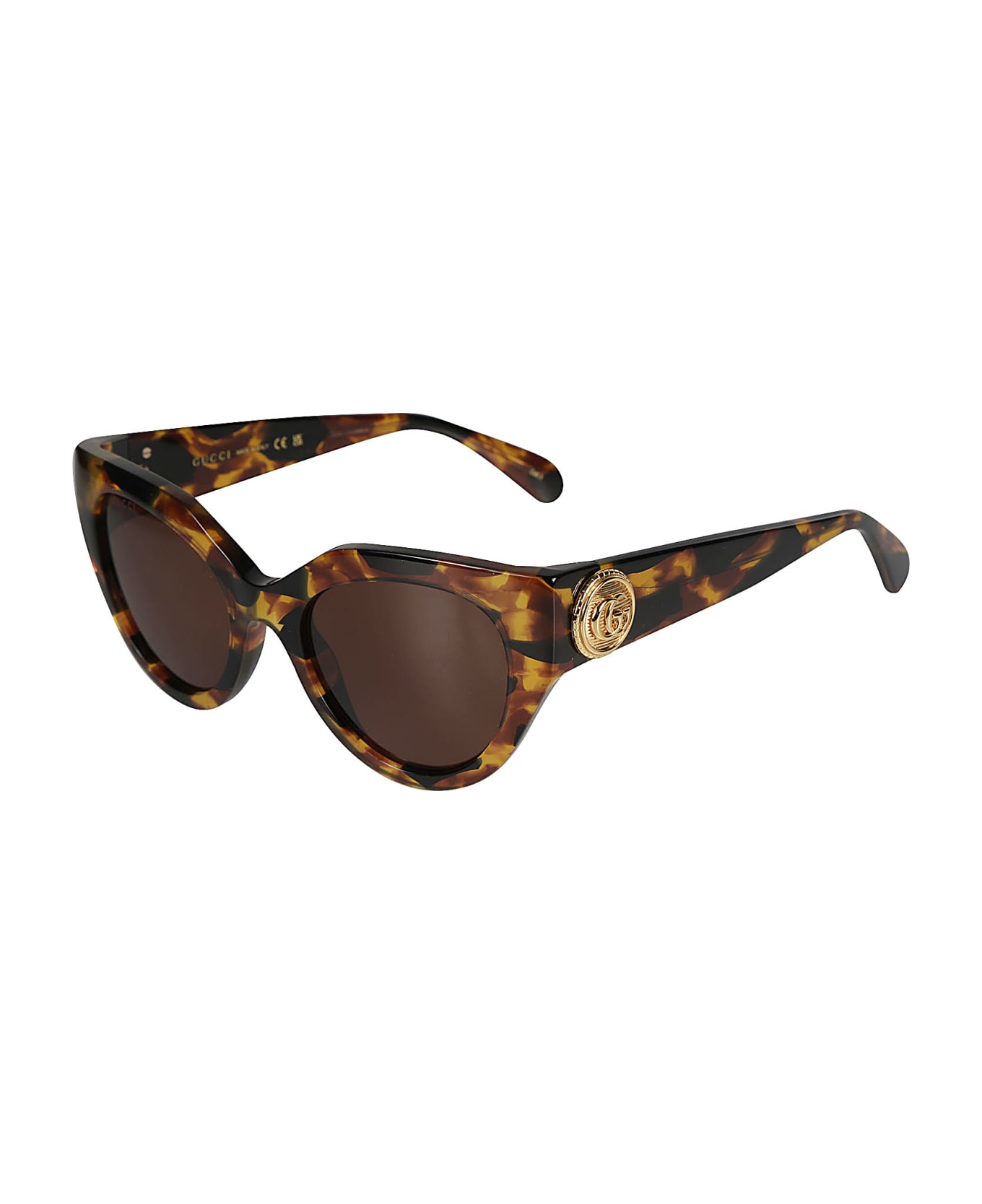 Gucci Eyewear Cat-eye Sunglasses - Havana