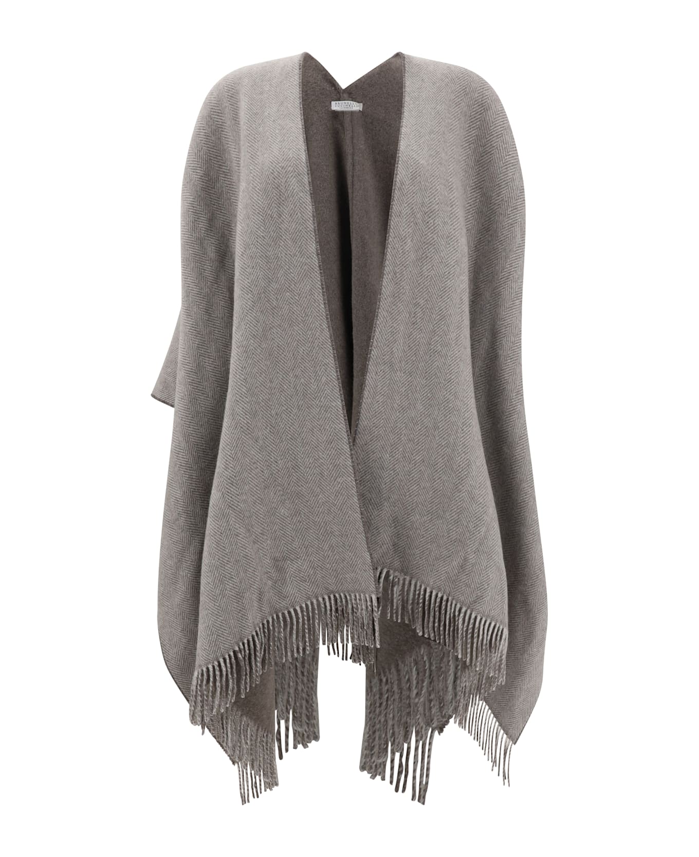 Brunello Cucinelli Reversible Poncho