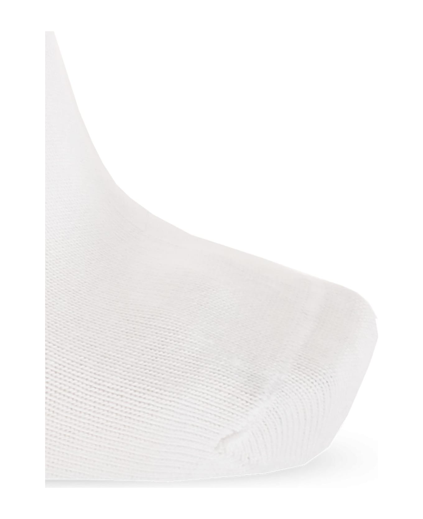 Iceberg Socks With Logo - WHITE