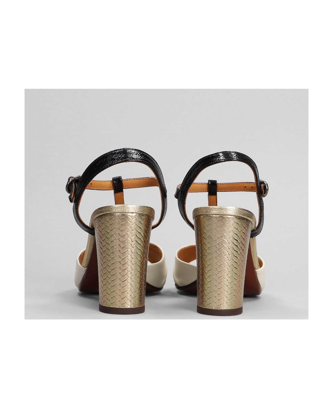 Chie Mihara Biagio Sandals In Beige Leather - beige
