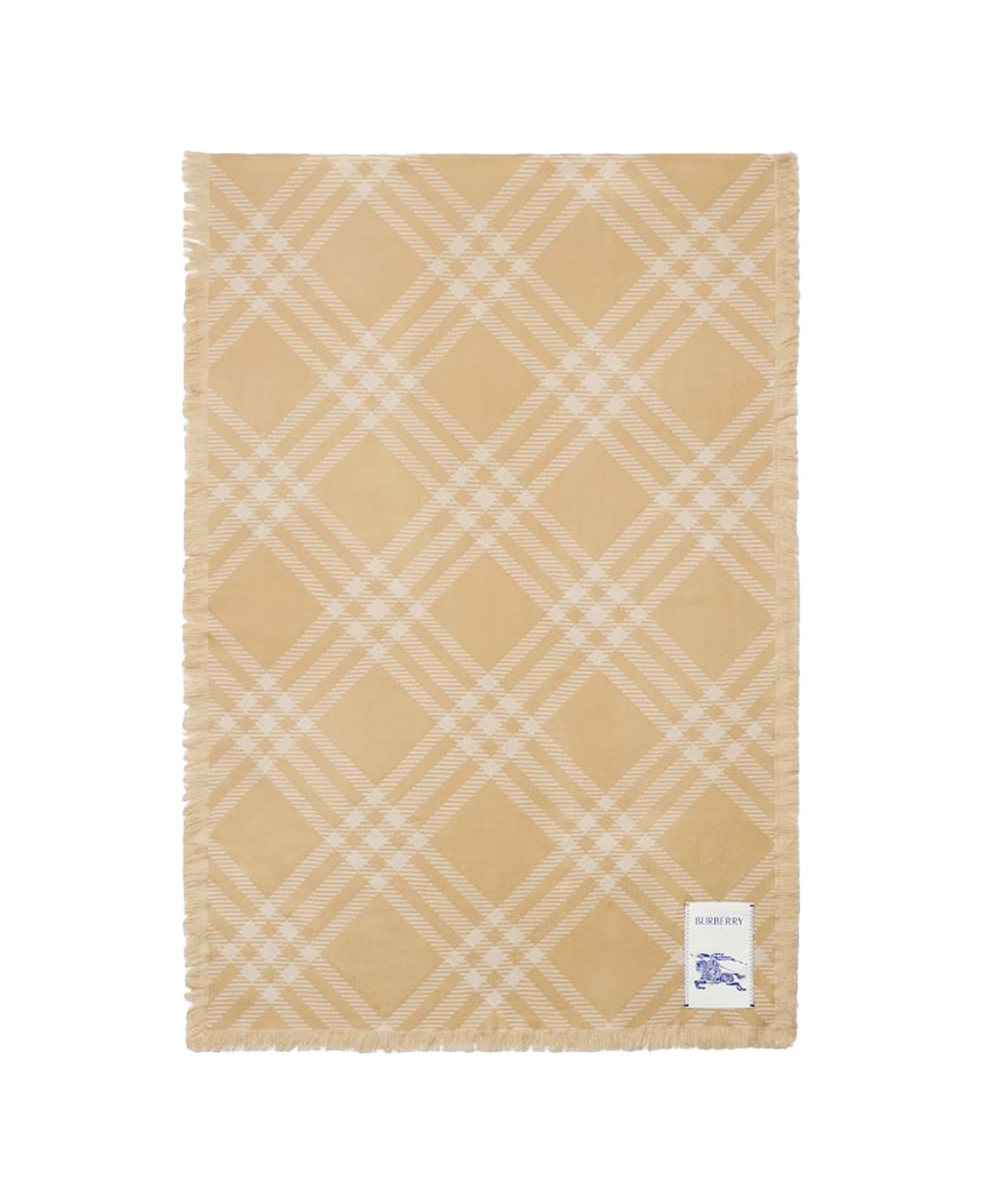 Burberry 
check
 Scarf - Beige