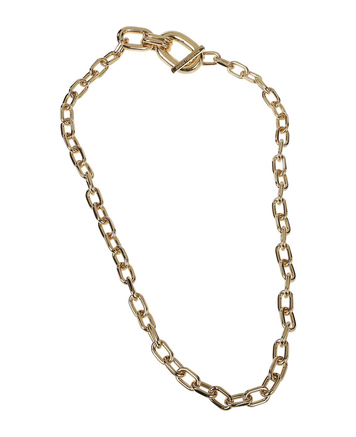 Paco Rabanne Xl Link Pendant Necklace - Gold