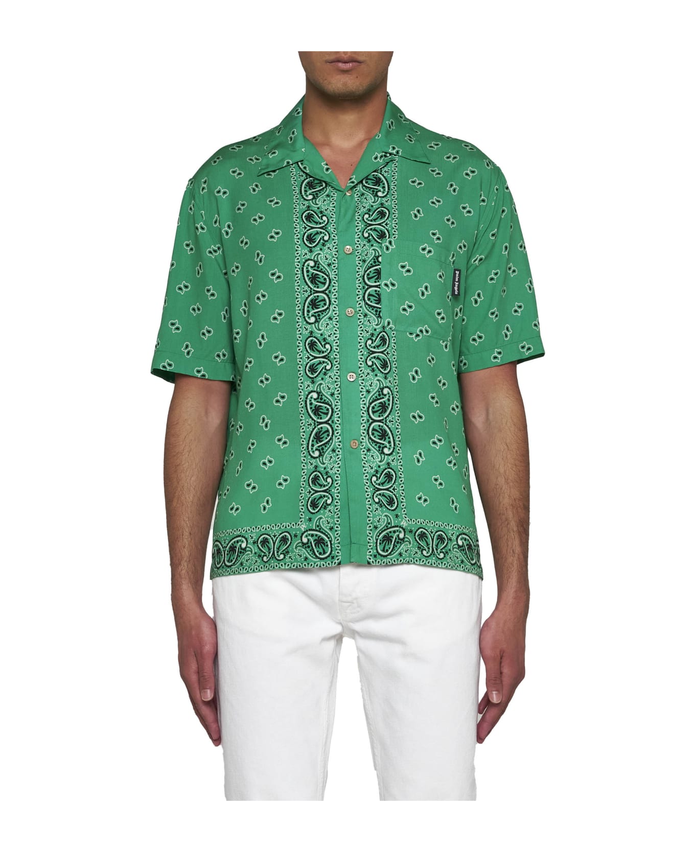 Palm Angels Shirt - Green green