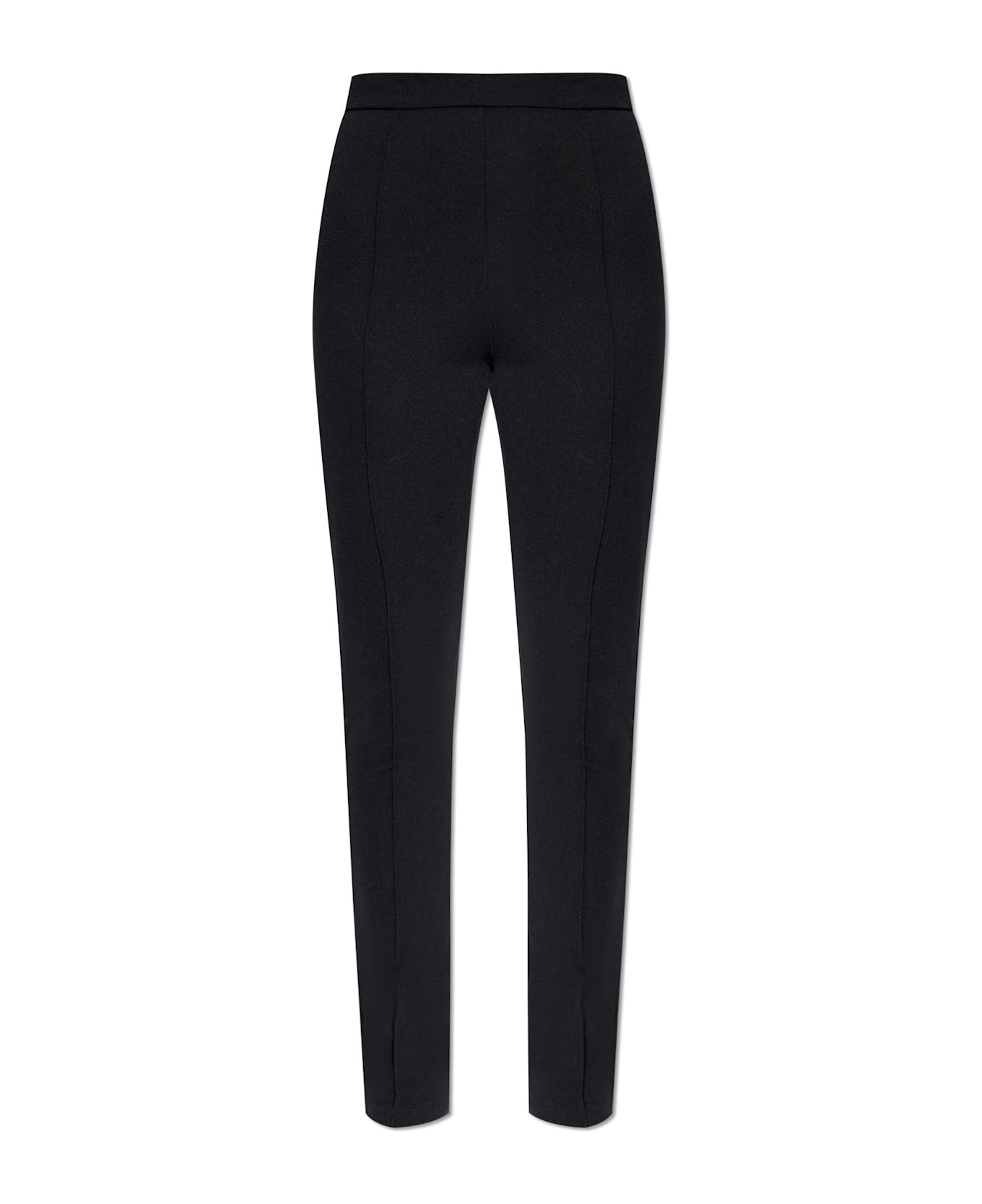 Moncler Pants With Pleats - Black