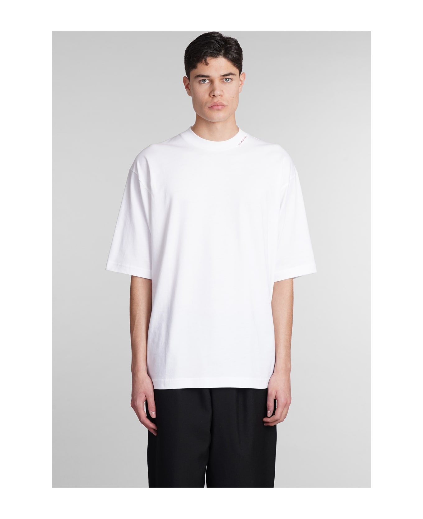 Marni T-shirt 3-pack In White Cotton - Lily White シャツ