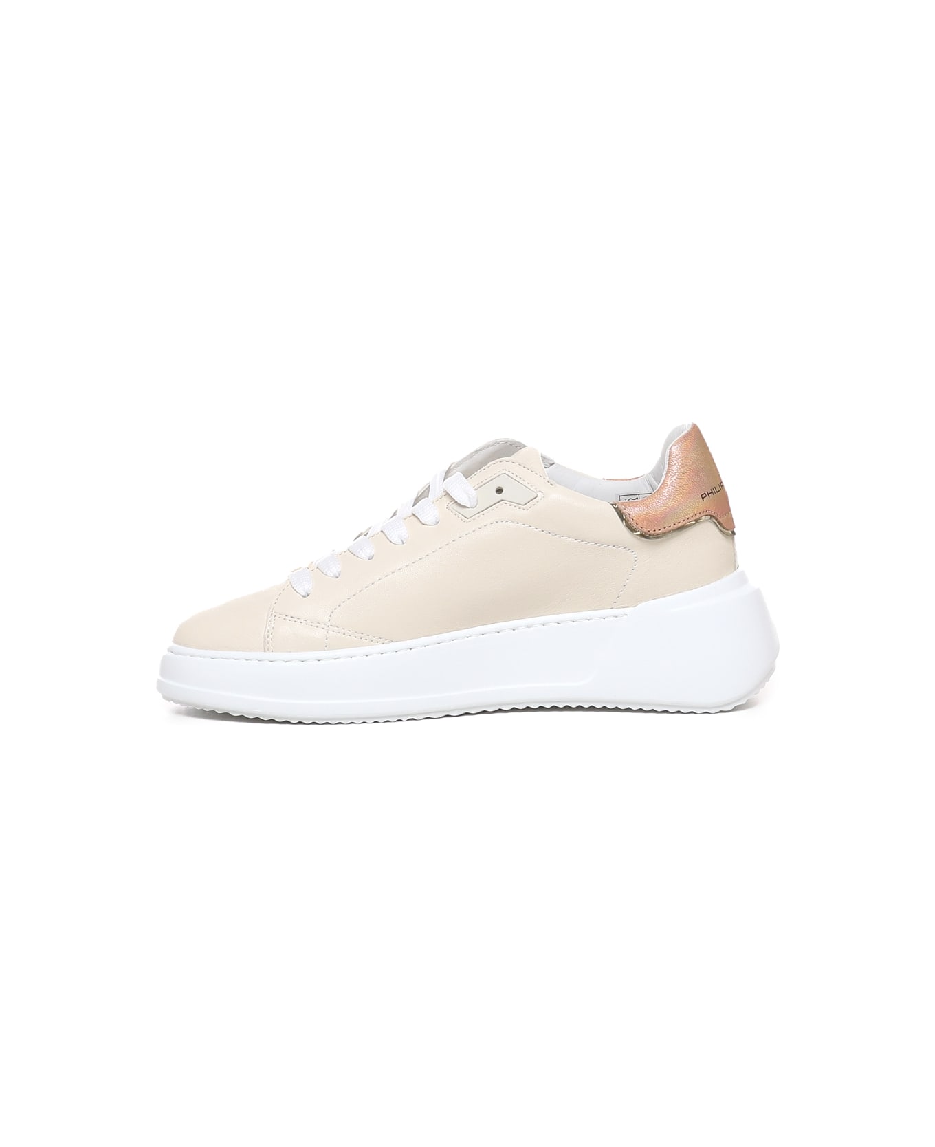 Philippe Model Tres Temple Sneakers - PEACH