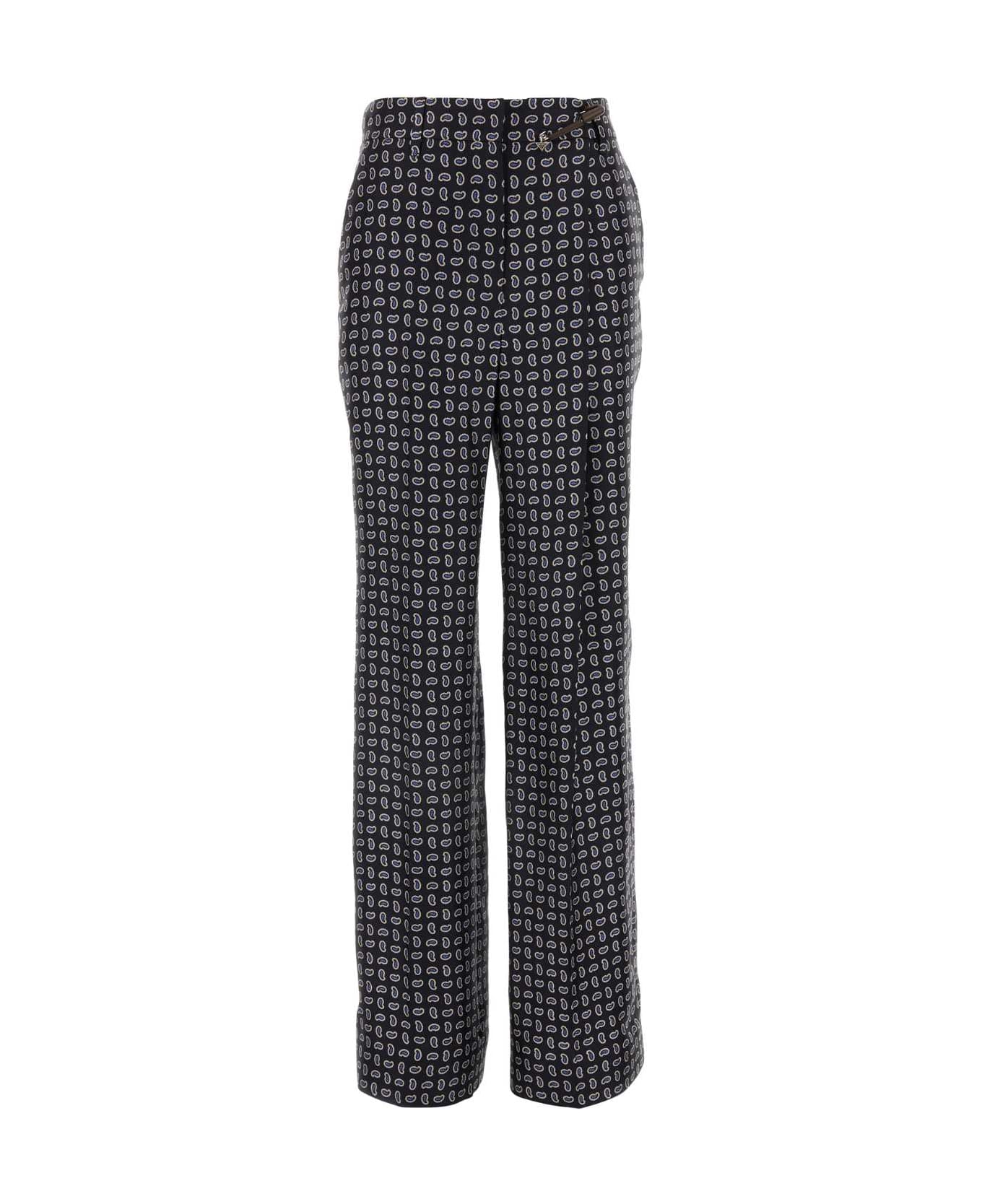 【送料&関税込】Prada Printed Silk Pant Prada Printed Silk Pant | italist