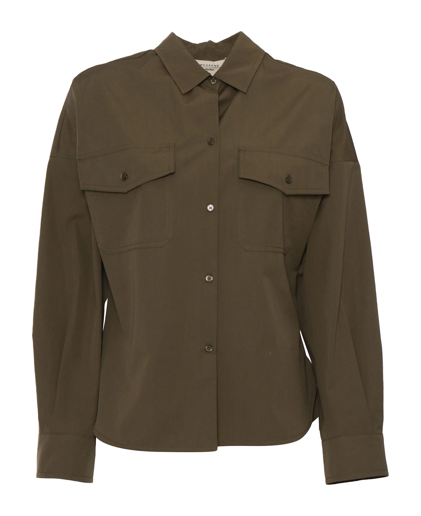 Weekend Max Mara Green Skipper Shirt - GREEN