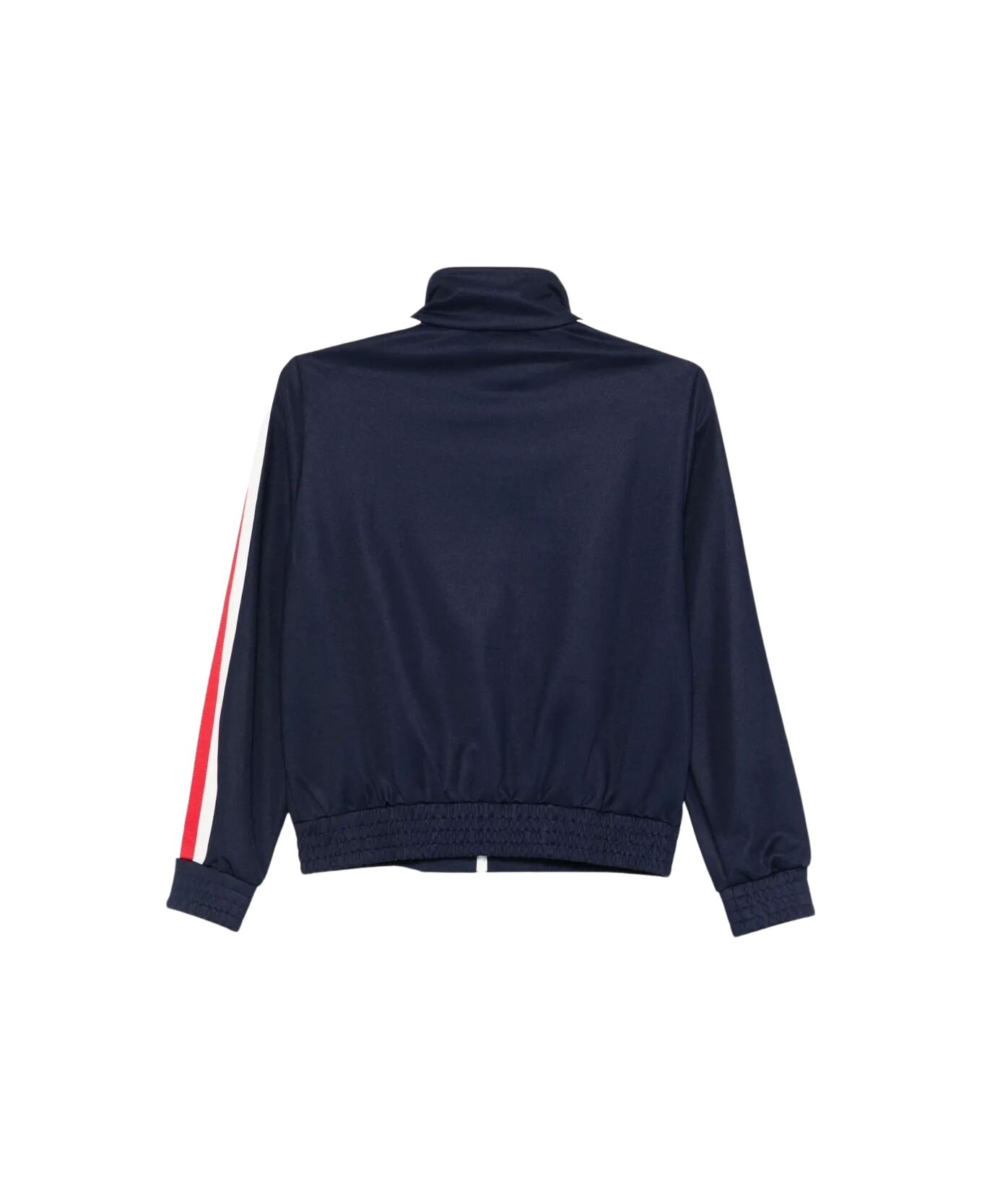 Sporty & Rich Yankees Serif Track Jacket - Dark Navy White Fire Red