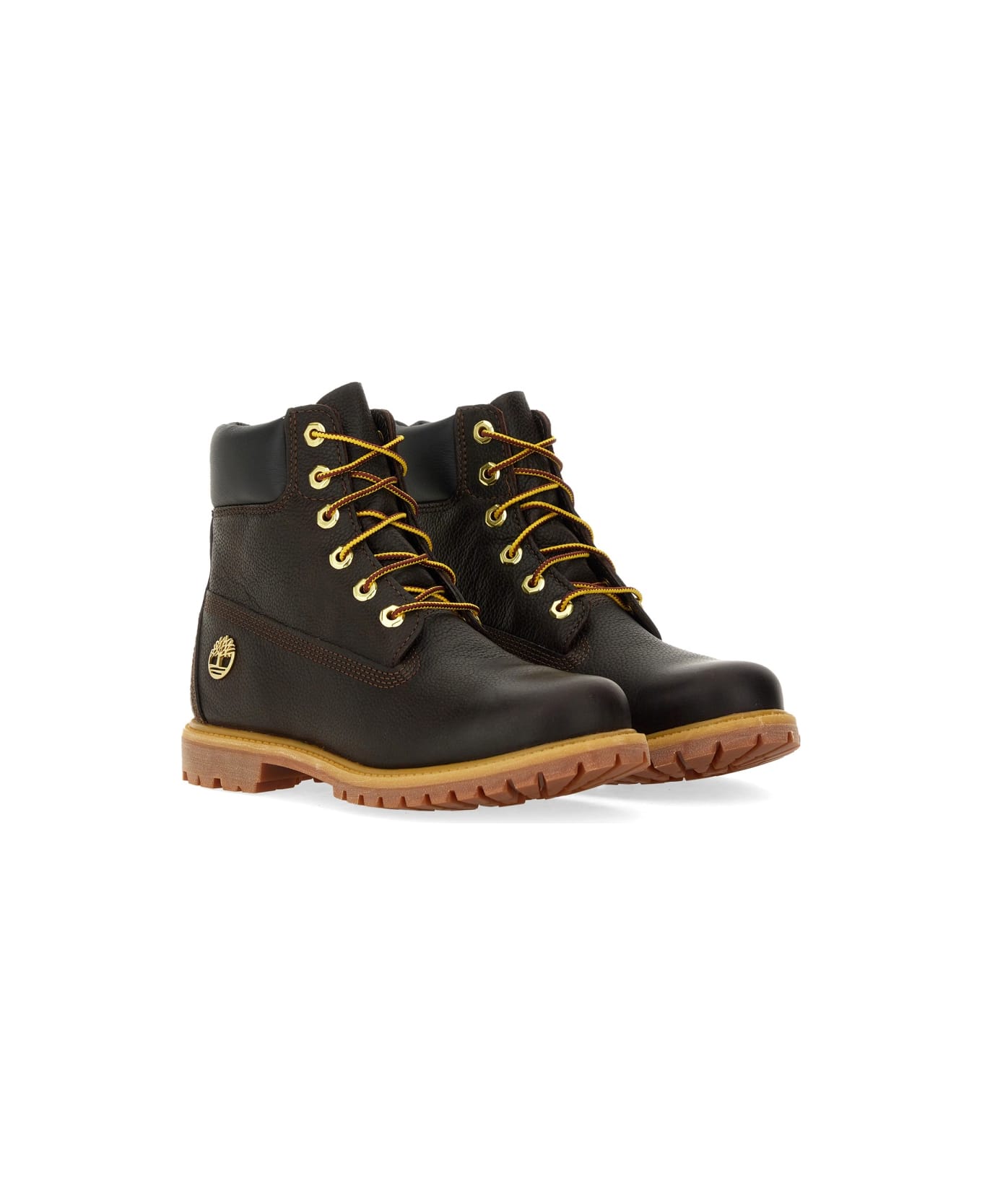 Timberland Lace-up Boot - BROWN