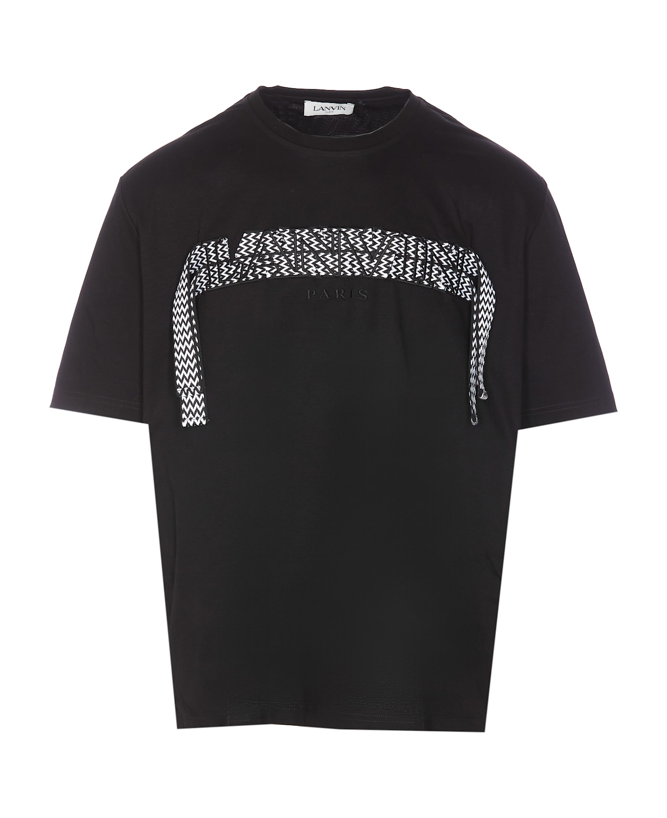 Lanvin Curb Lace T-shirt - Black