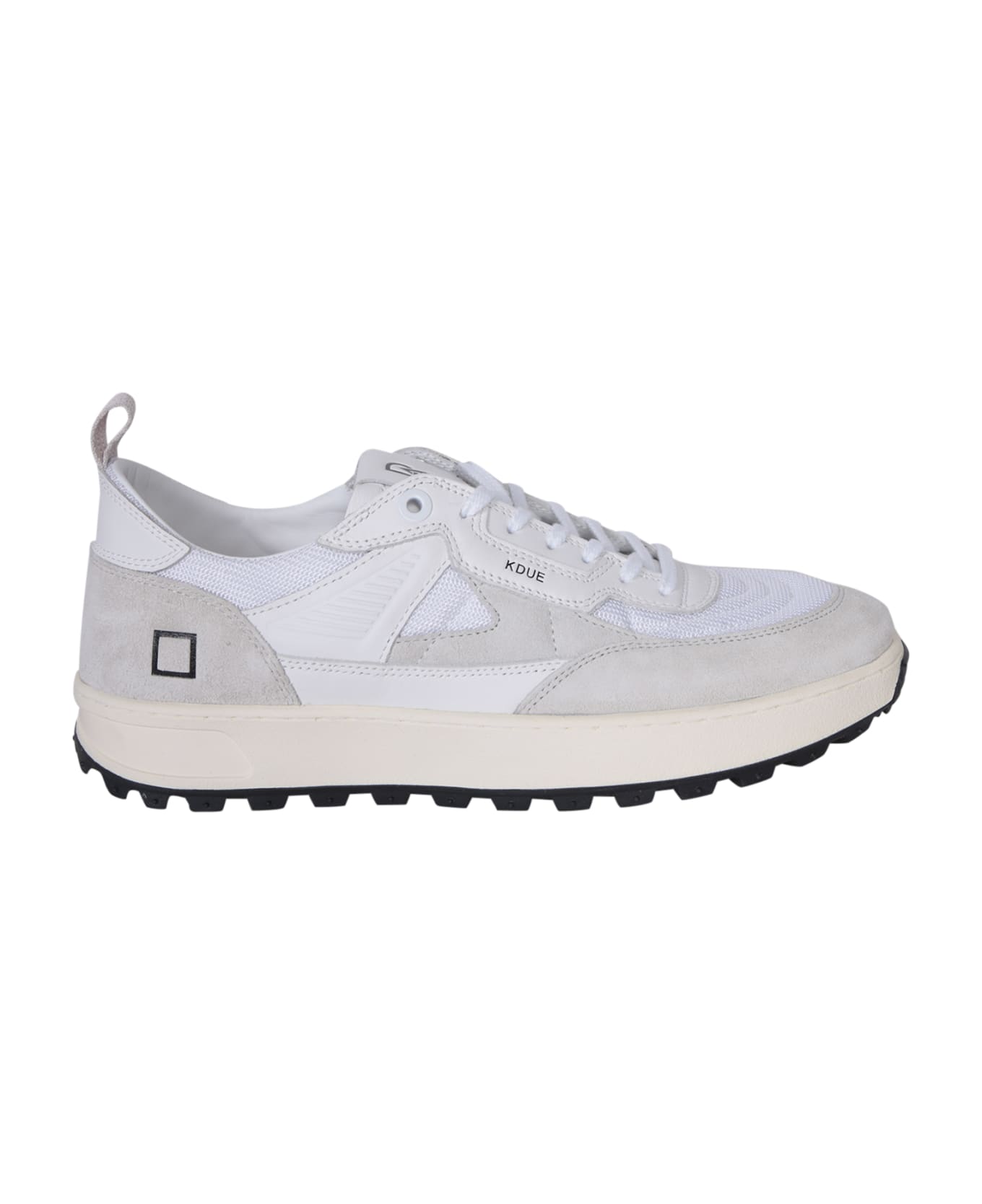 D.A.T.E. K2 White Sneakers - White