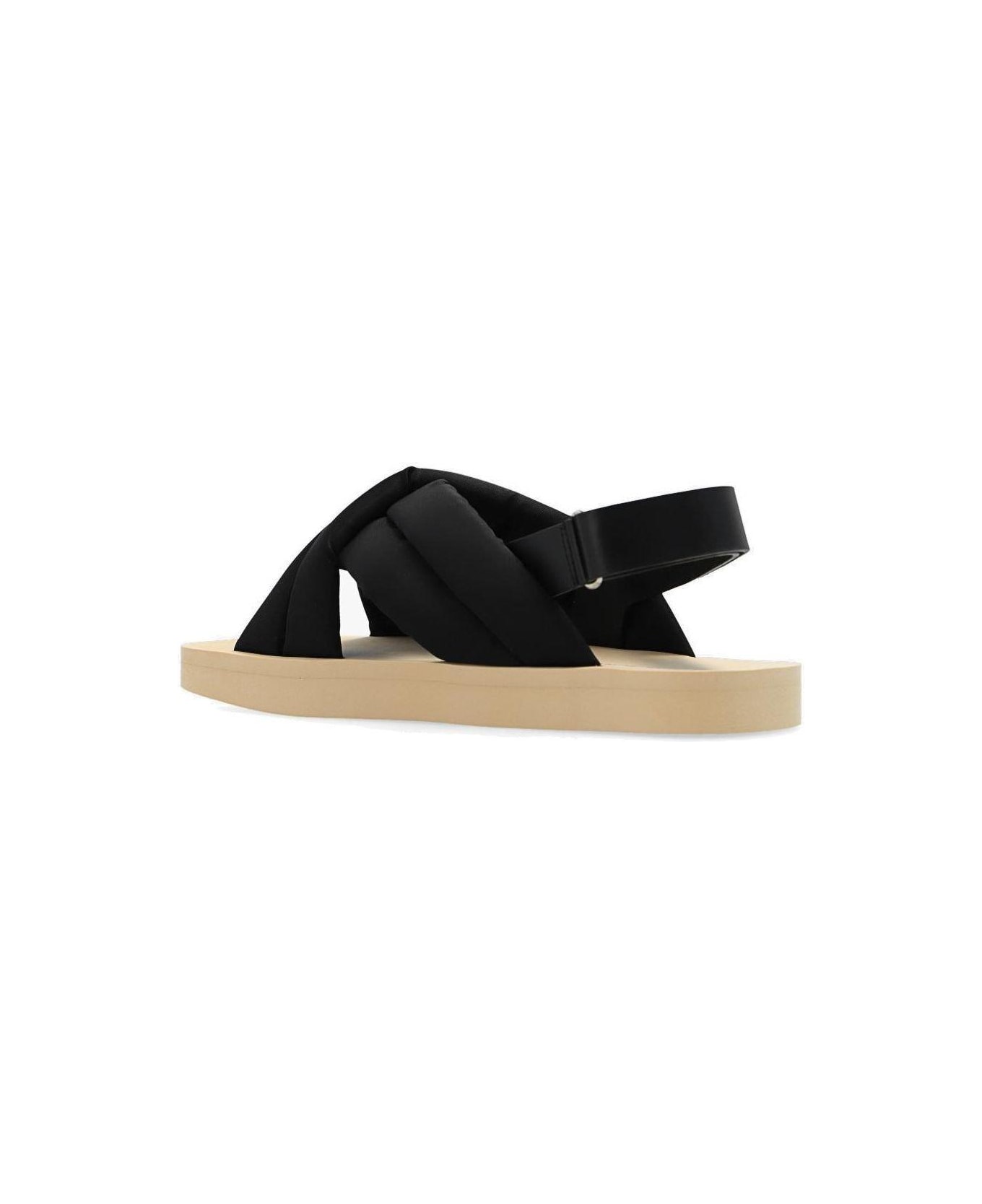 Proenza Schouler Float Quilted Sandals - Black