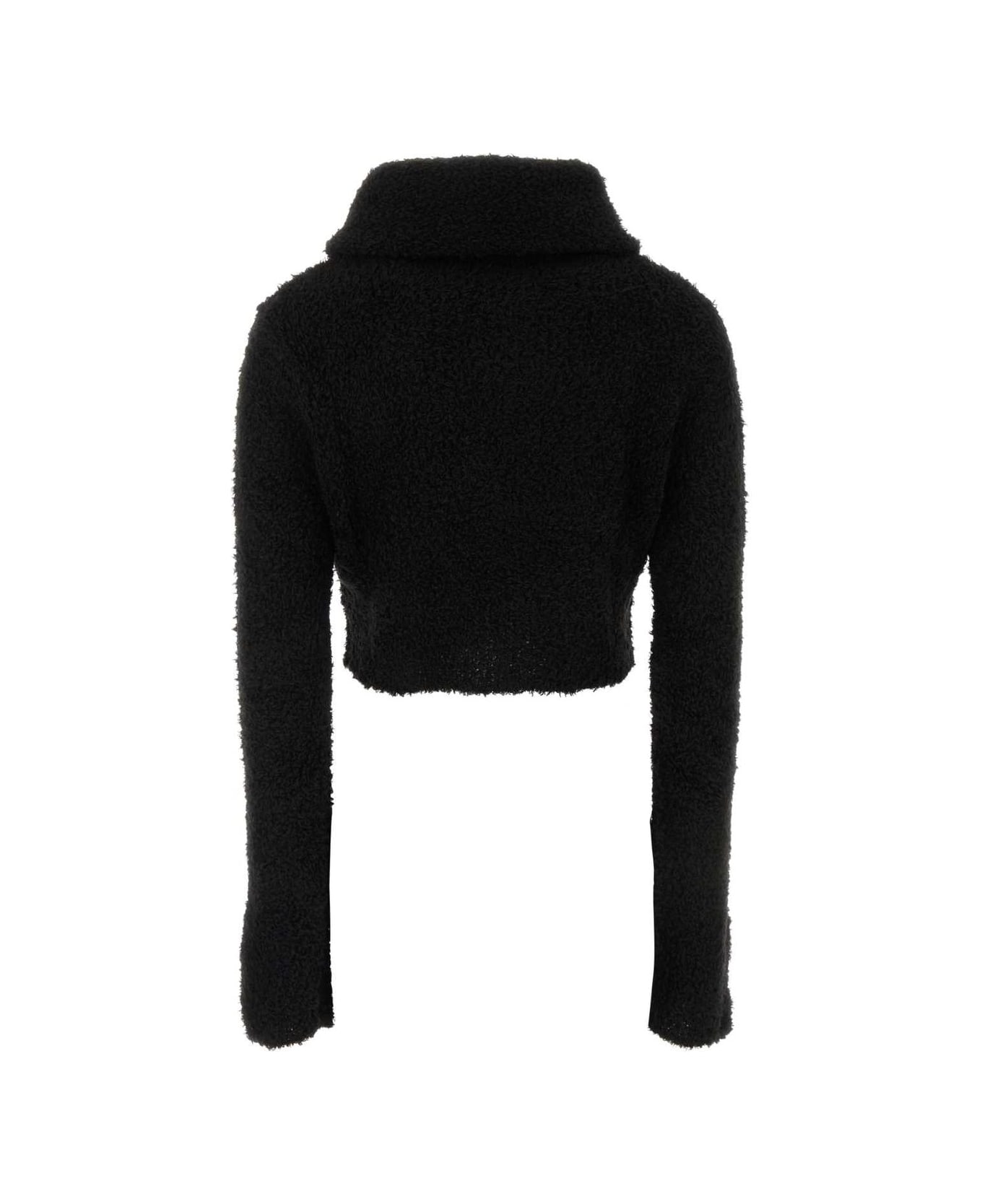 Saint Laurent Turtleneck Long-sleeved Jumper - NOIR
