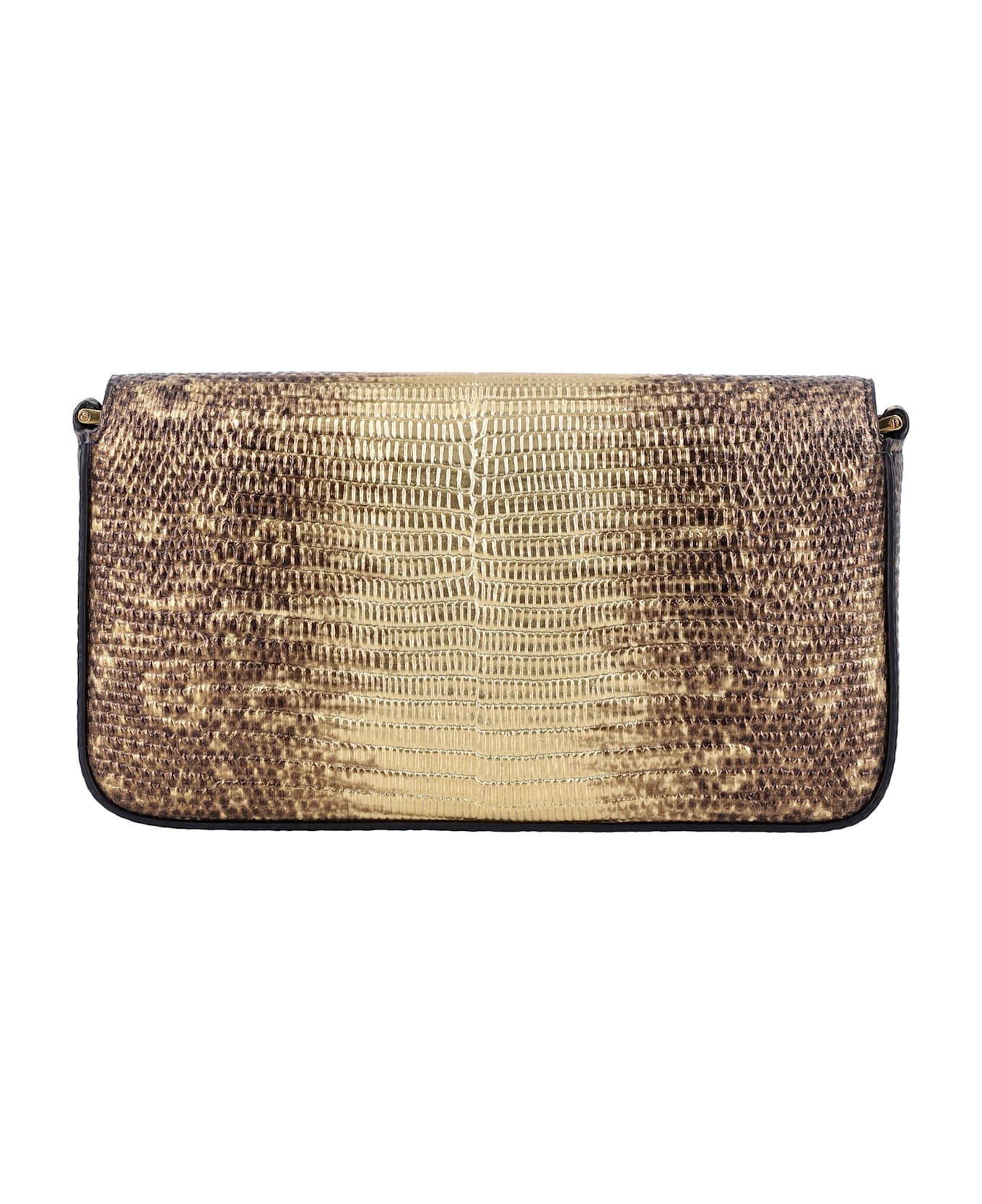 Tom Ford Wallis Mini Bag Tejus Print - ANTIQUE GOLD