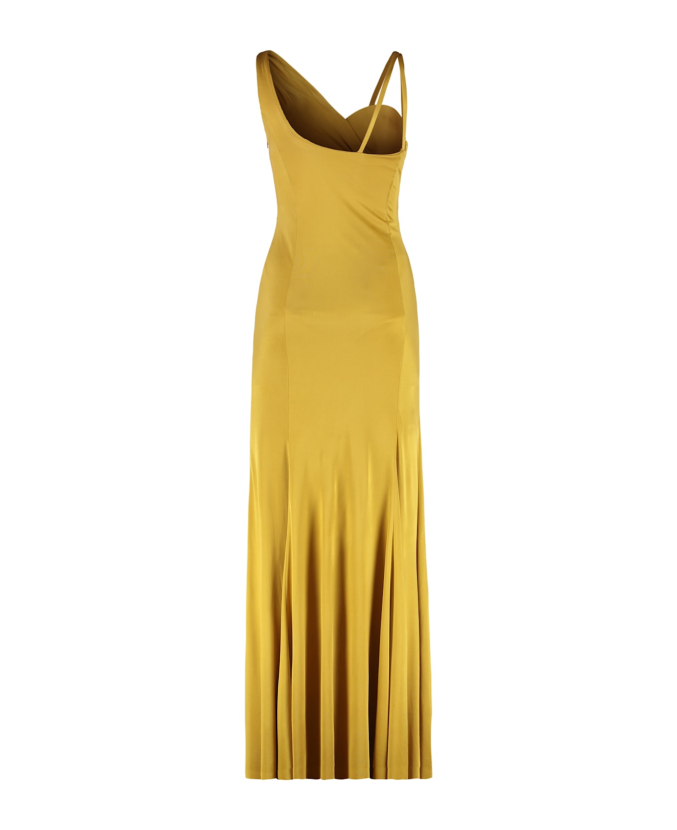 Versace Viscose Dress - Ocher