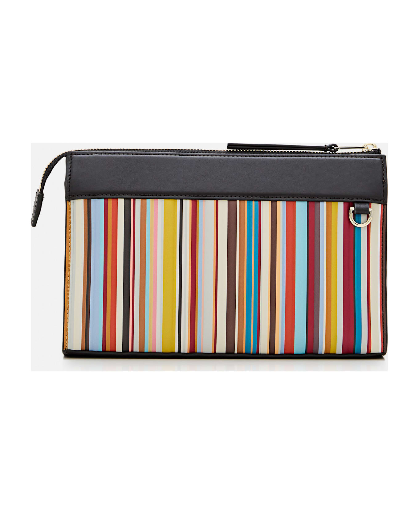 Paul Smith Men's 'signature Stripe' Pouch - MultiColour
