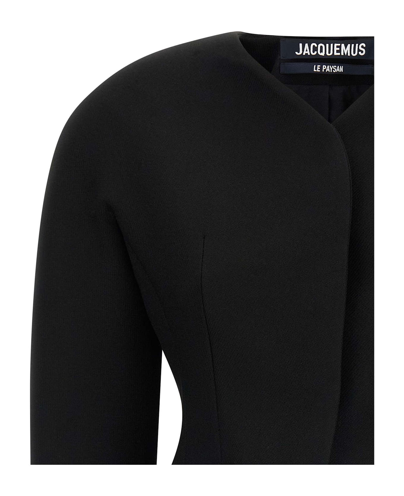 Jacquemus 
la Petite Veste Ovalo
 Blazer - Black  
