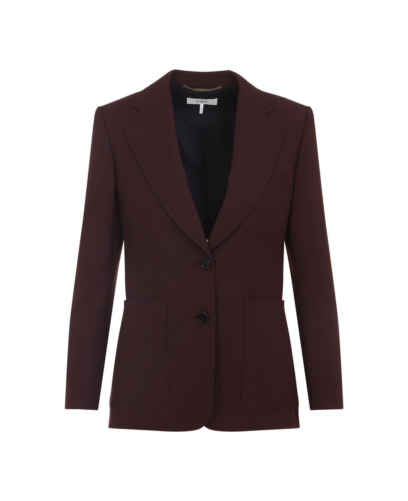 Chloé Wool Jacket - B Deep Purple