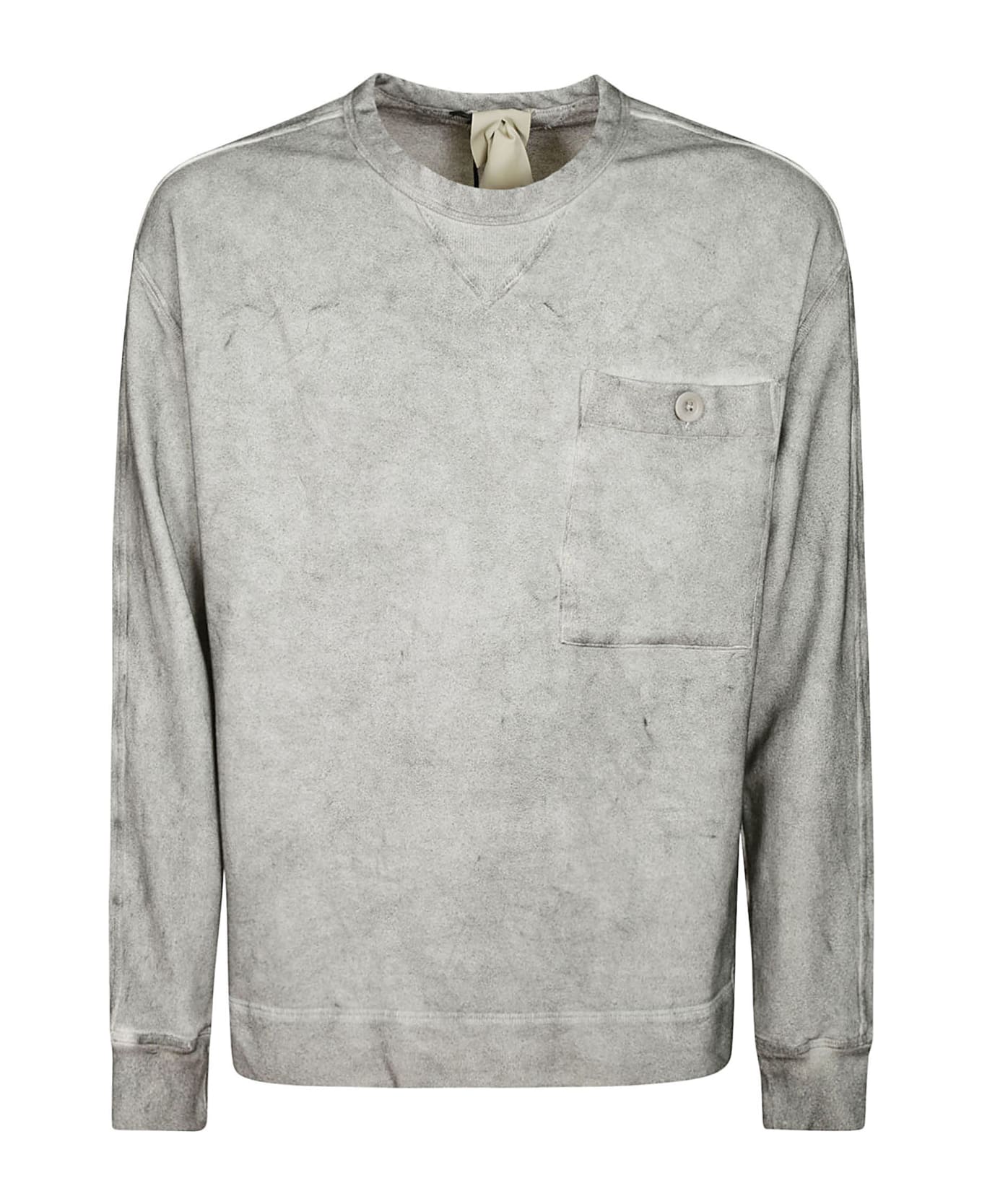 Ten C Roundneck Sweatshirt - Pearl Grey