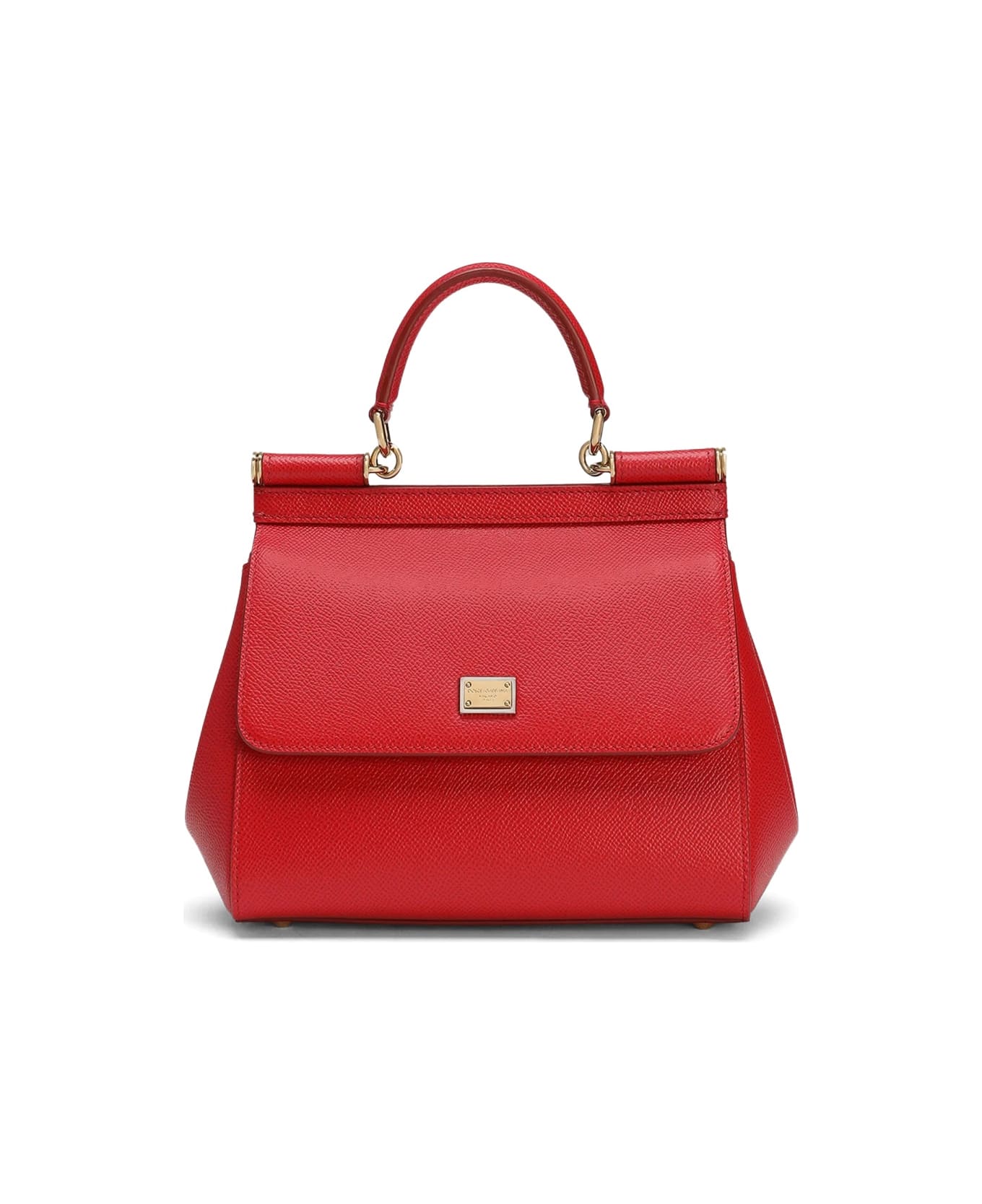 Dolce 
Gabbana Hand Bag "sicily" Medium - RED