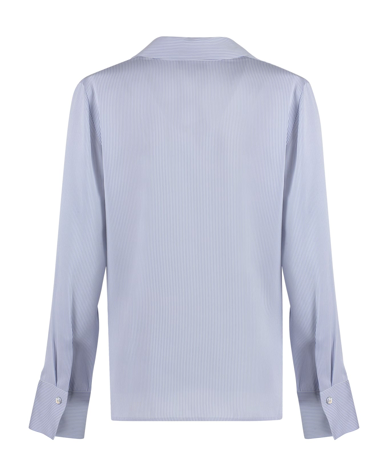 Vince Silk Blouse - Light Blue