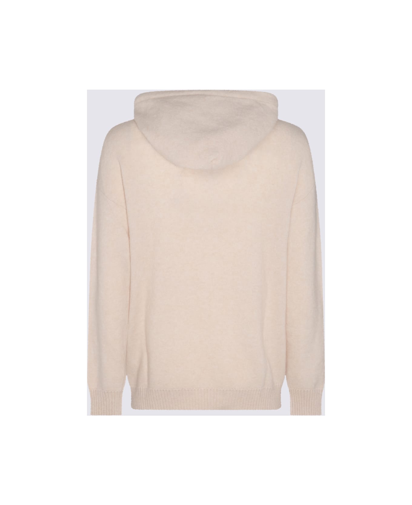 Laneus Milk Cashmere And Silk Blend Sweater - MILK