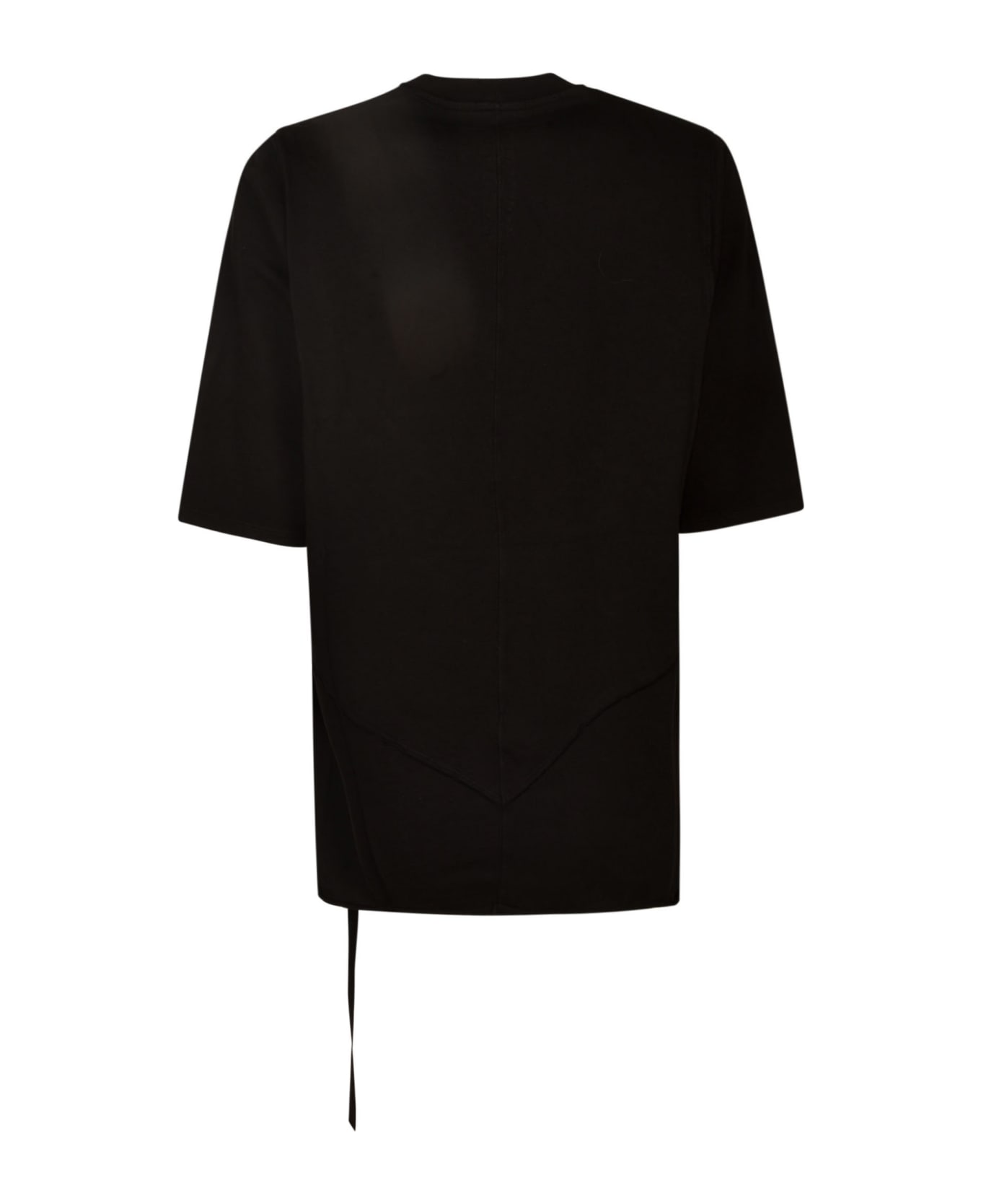 Rick Owens Stitch Detail Oversize T-shirt - Black