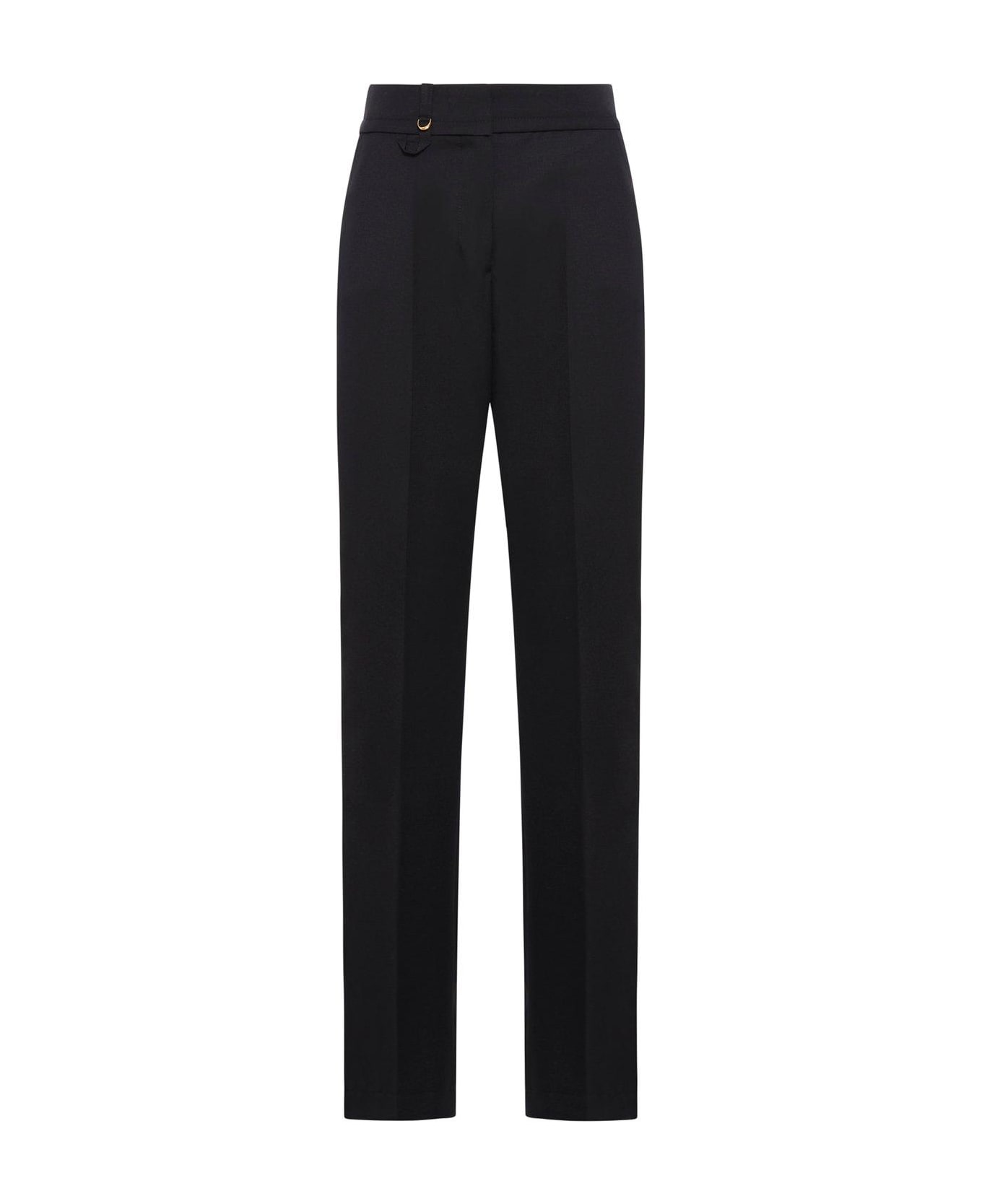 Jacquemus Classic Plain Trousers - Black
