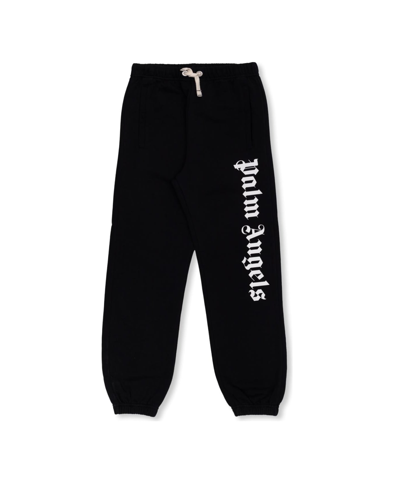 Palm Angels Logo Sweatpants - BLACK ボトムス