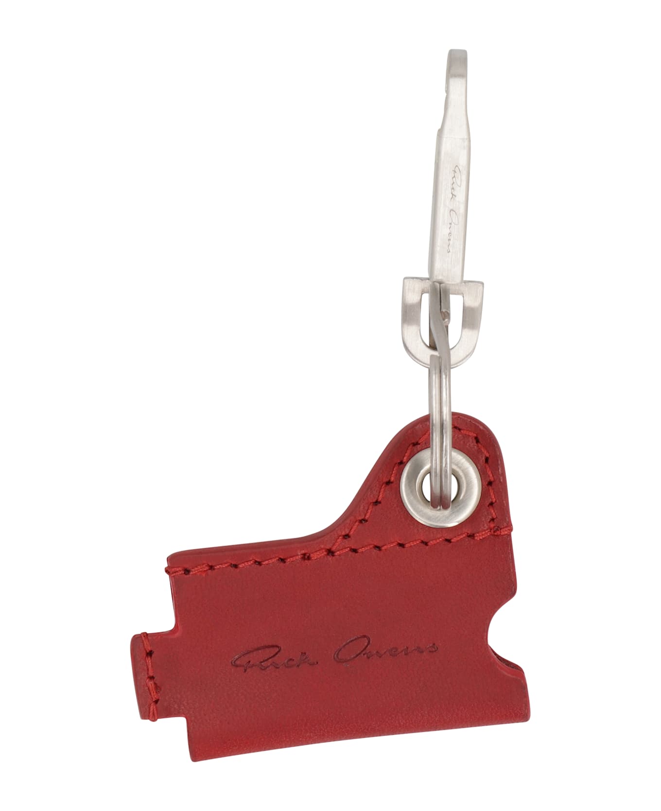 Rick Owens Lighter Case Keychain - red