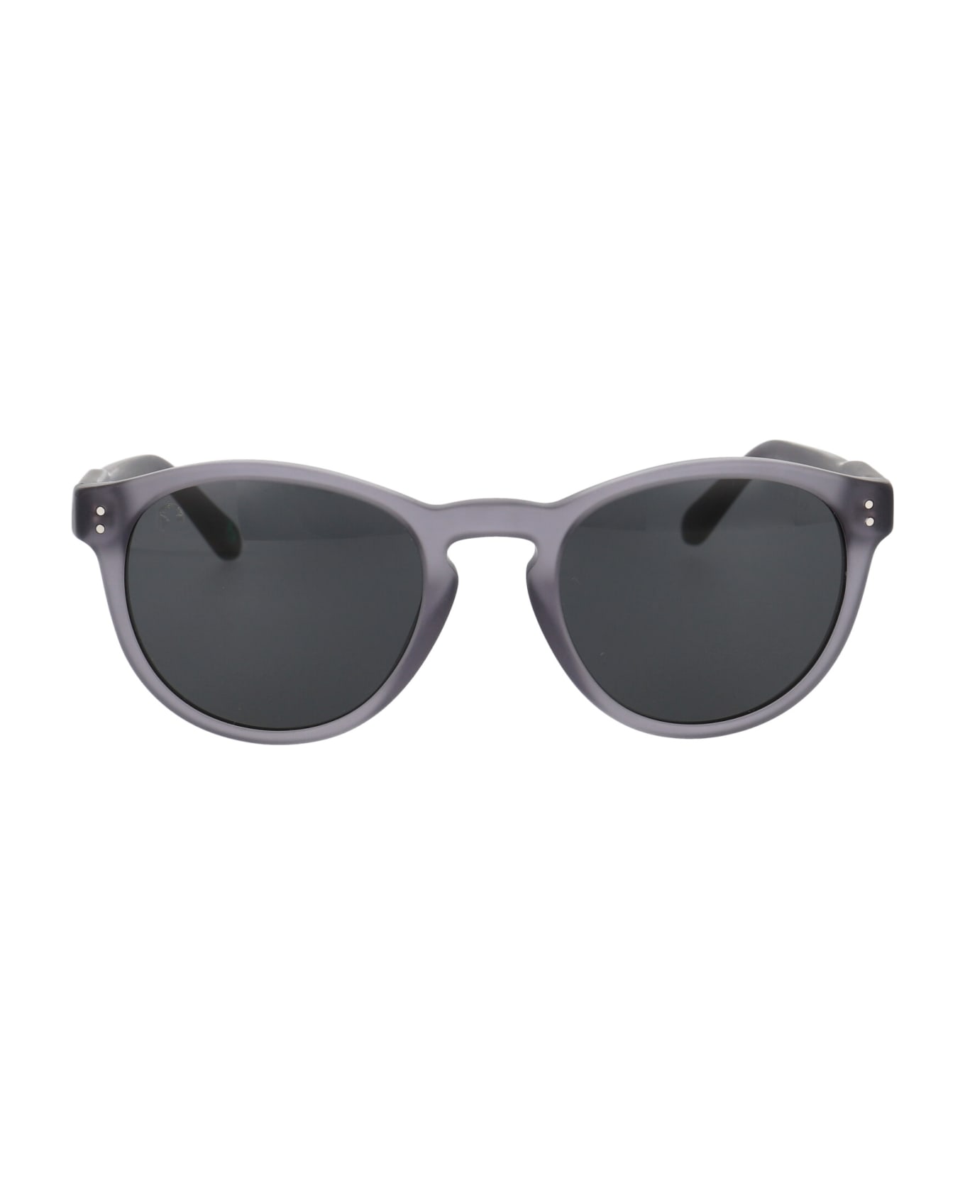 Polo Ralph Lauren 0ph4172 Sunglasses - 595387 MATTE TRANSPARENT DARK GREY