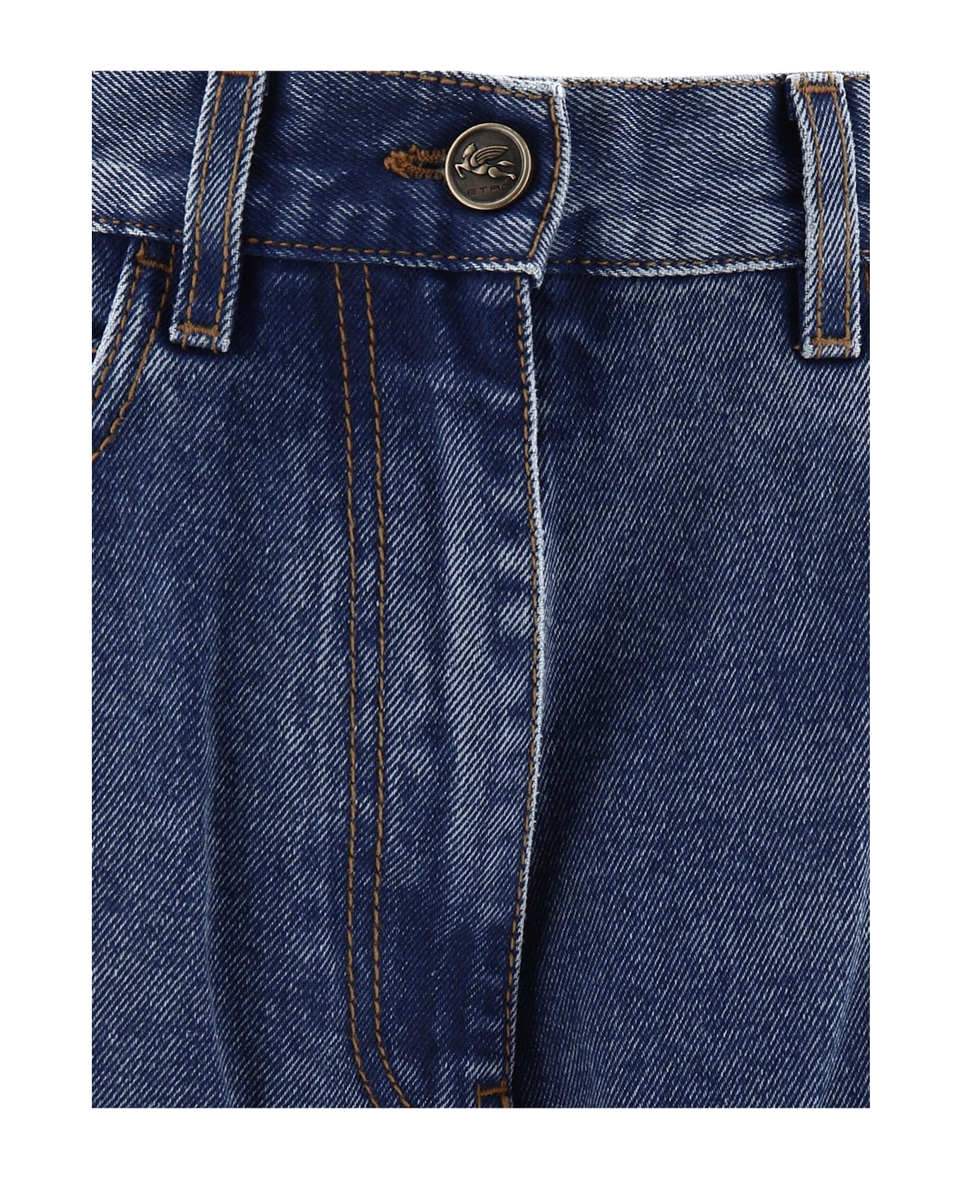 Etro Stretch Baggy-fit Jeans