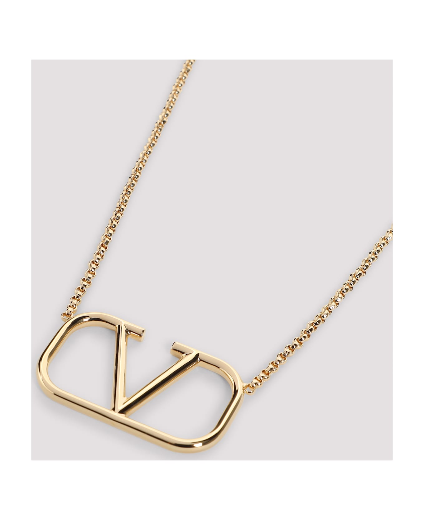 Valentino Garavani V Logo Signature Necklace