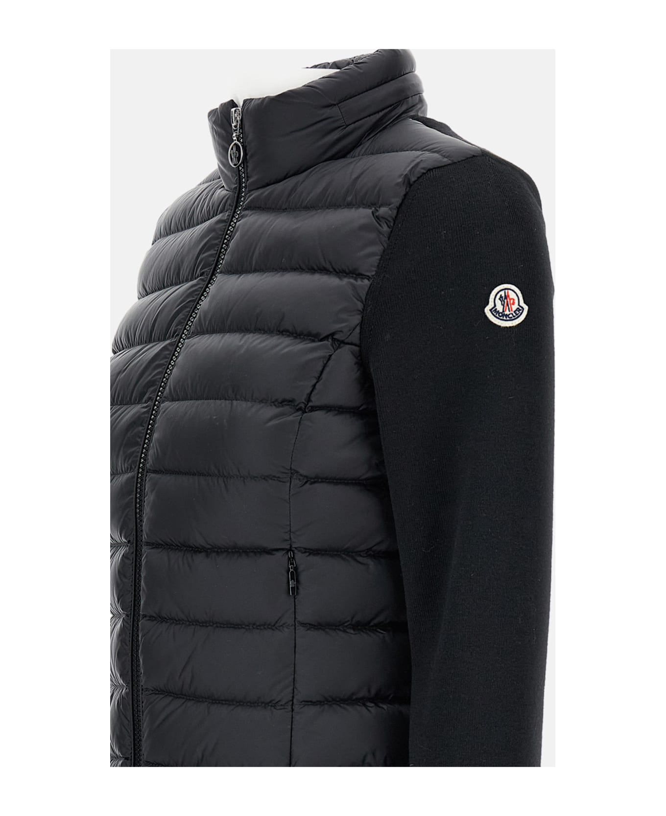 Moncler Jacket Cardigan - Black