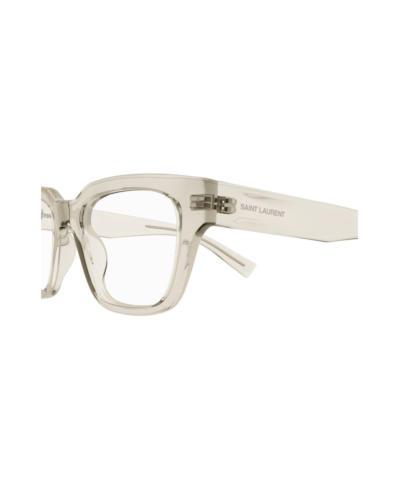 Saint Laurent Eyewear Sl 804004-beige-beige-transparent - 004-BEIGE-BEIGE-TRANSPARENT