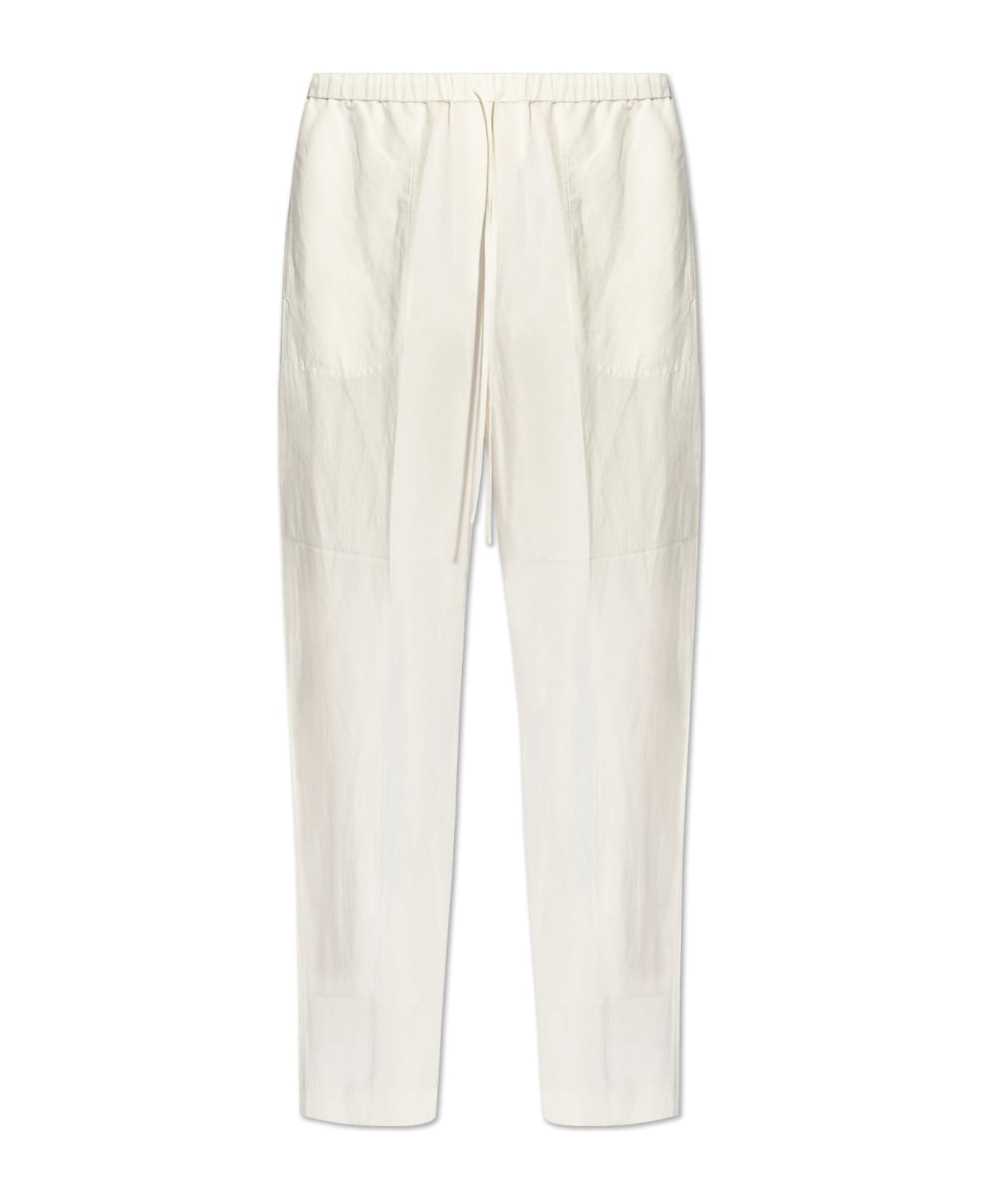 Totême Toteme Trousers With Pockets - White
