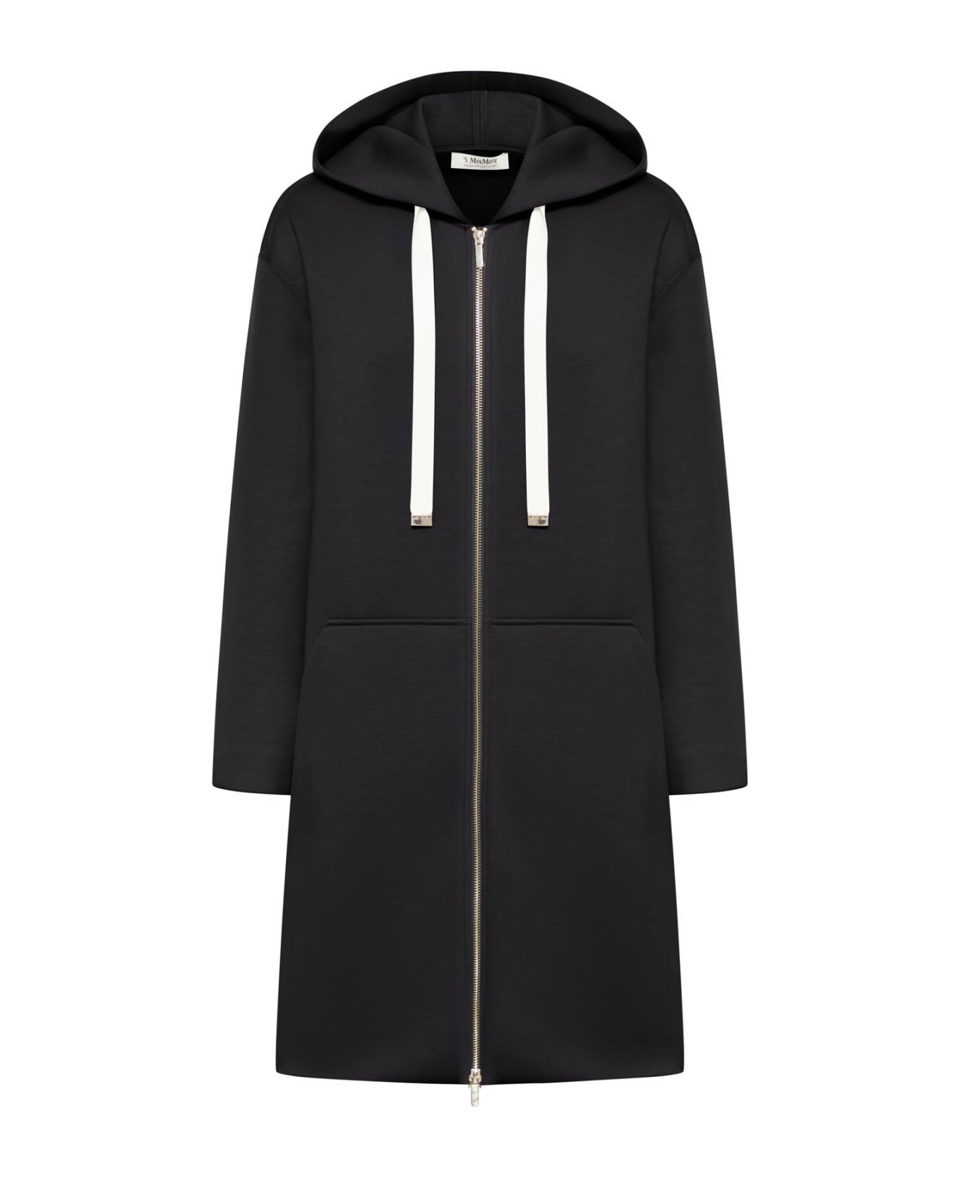 Max Mara Zip-up Drawstring Jacket Max Mara - Black