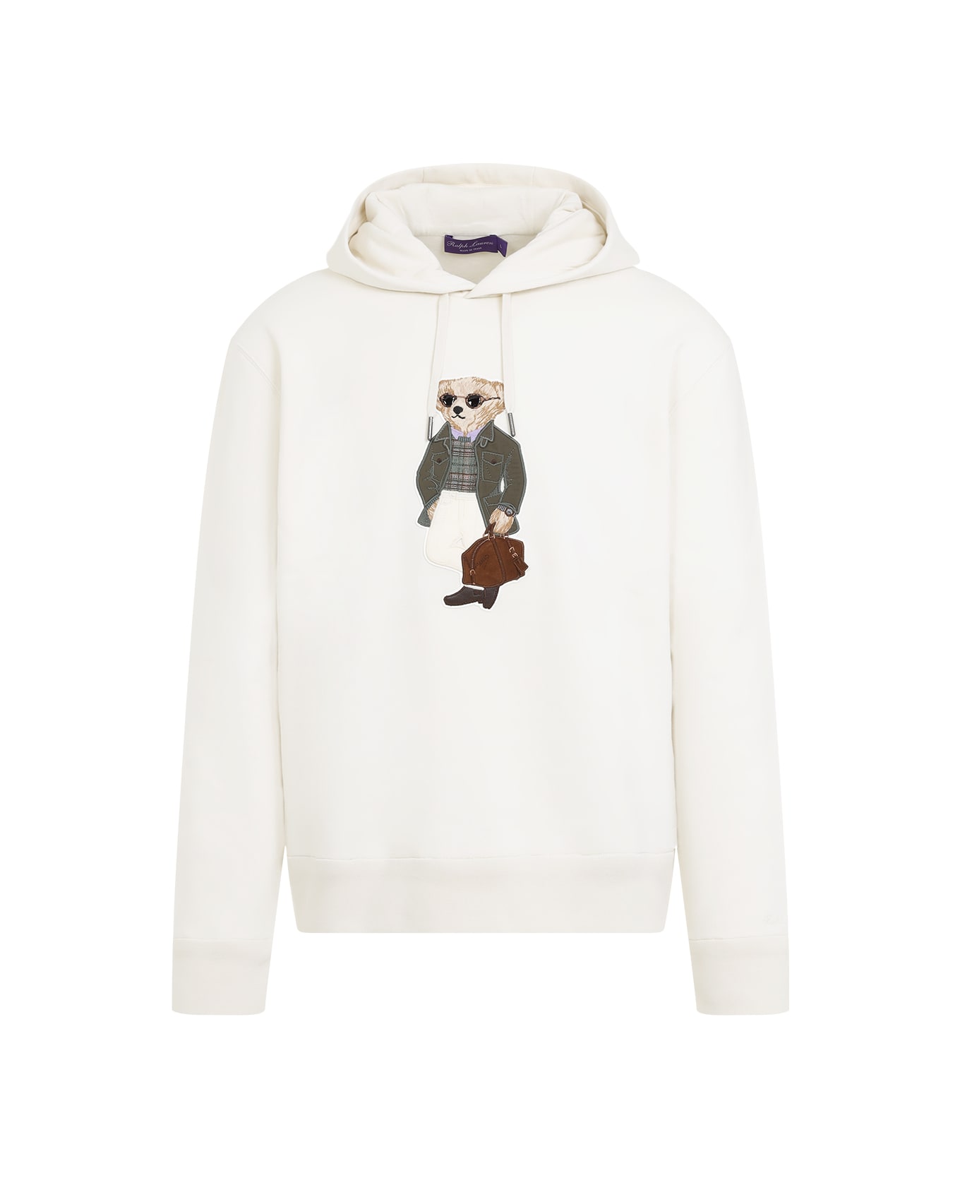 Ralph Lauren Bear Hoodie - Classic Cream
