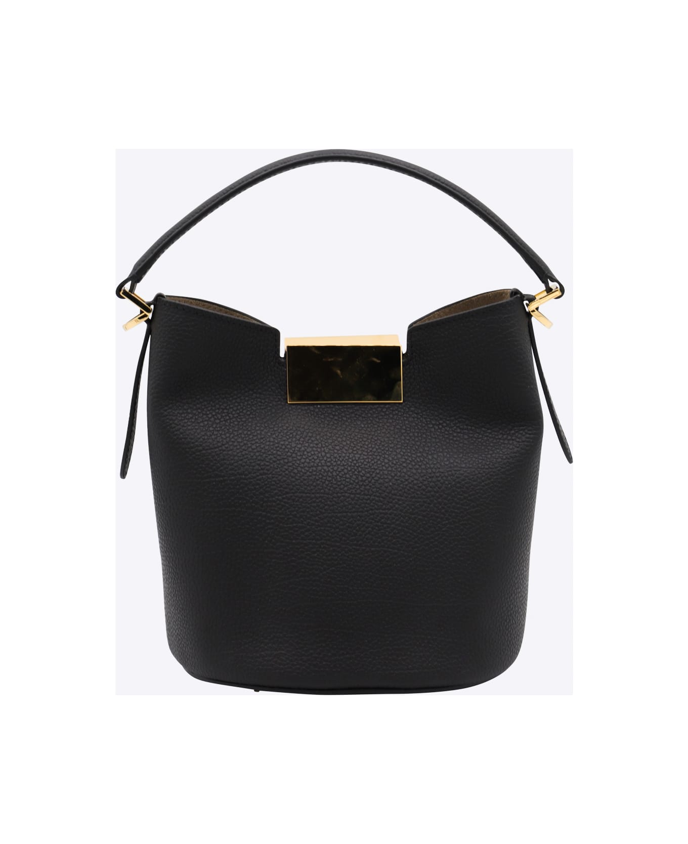 Marni Black Leather Trunkaroo Satchel - Black
