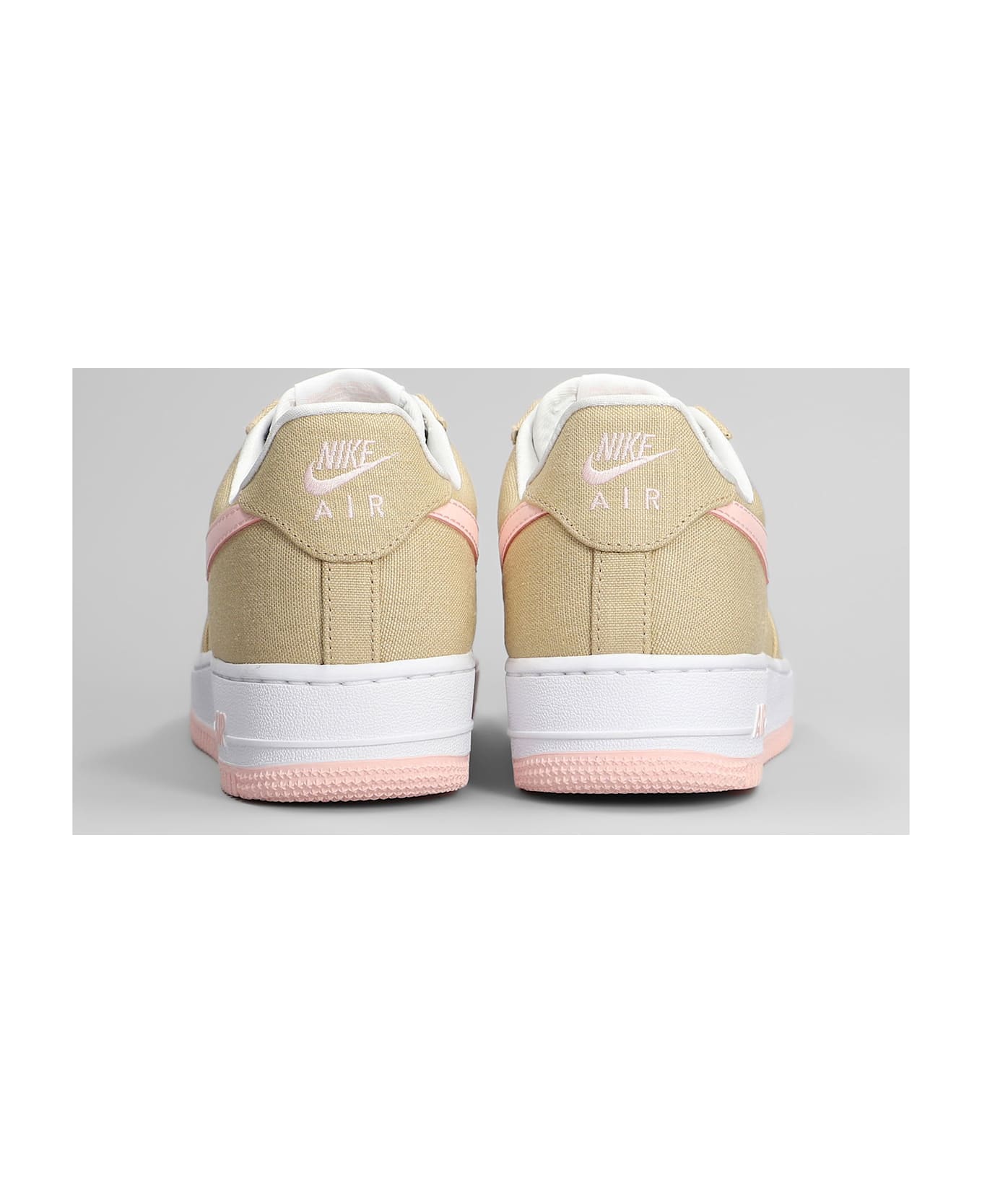 Nike Air Force 1 Retro Ll Sneakers In Beige Canvas - beige
