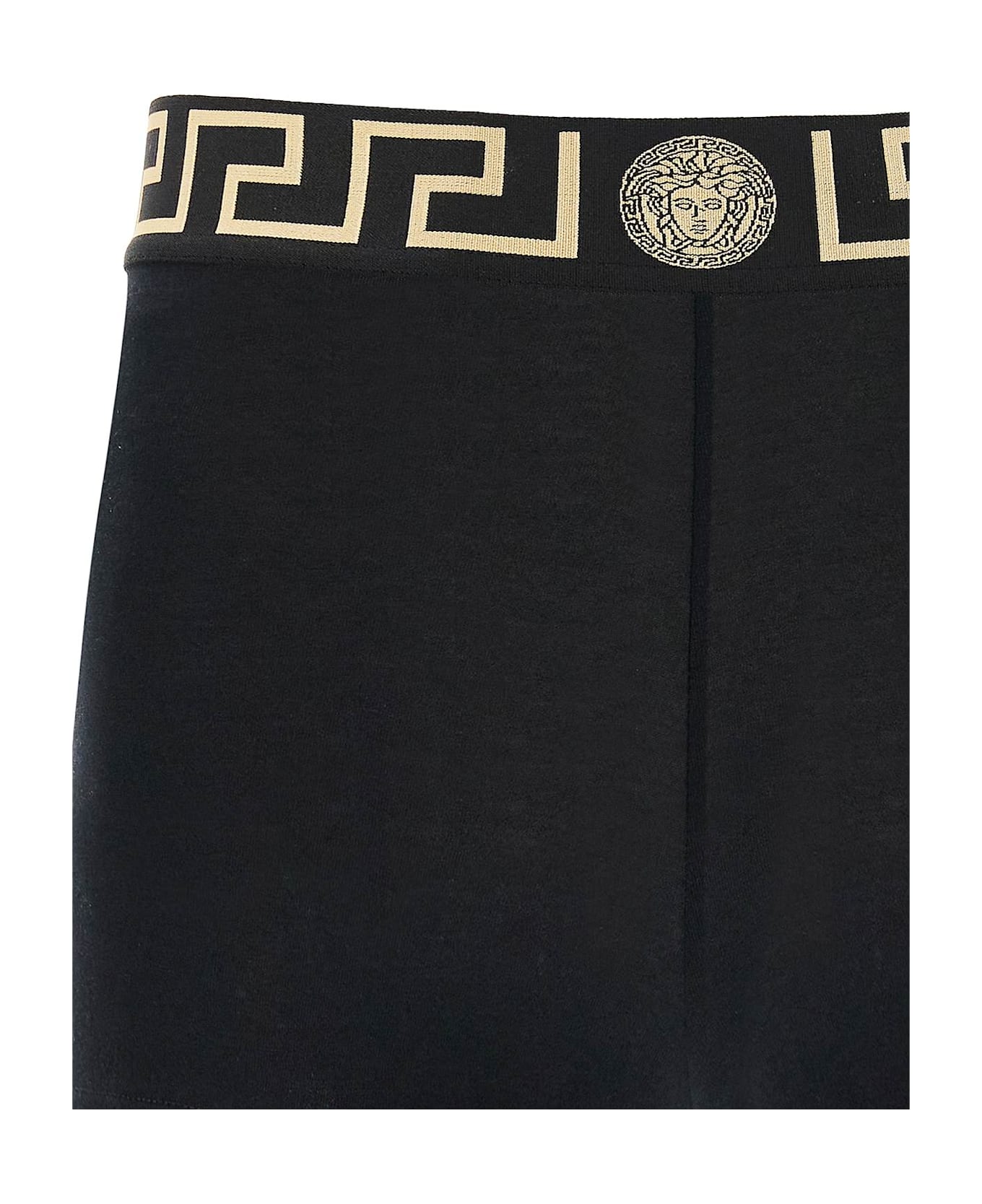 Versace Greca-border Boxers - BLACK (Black)