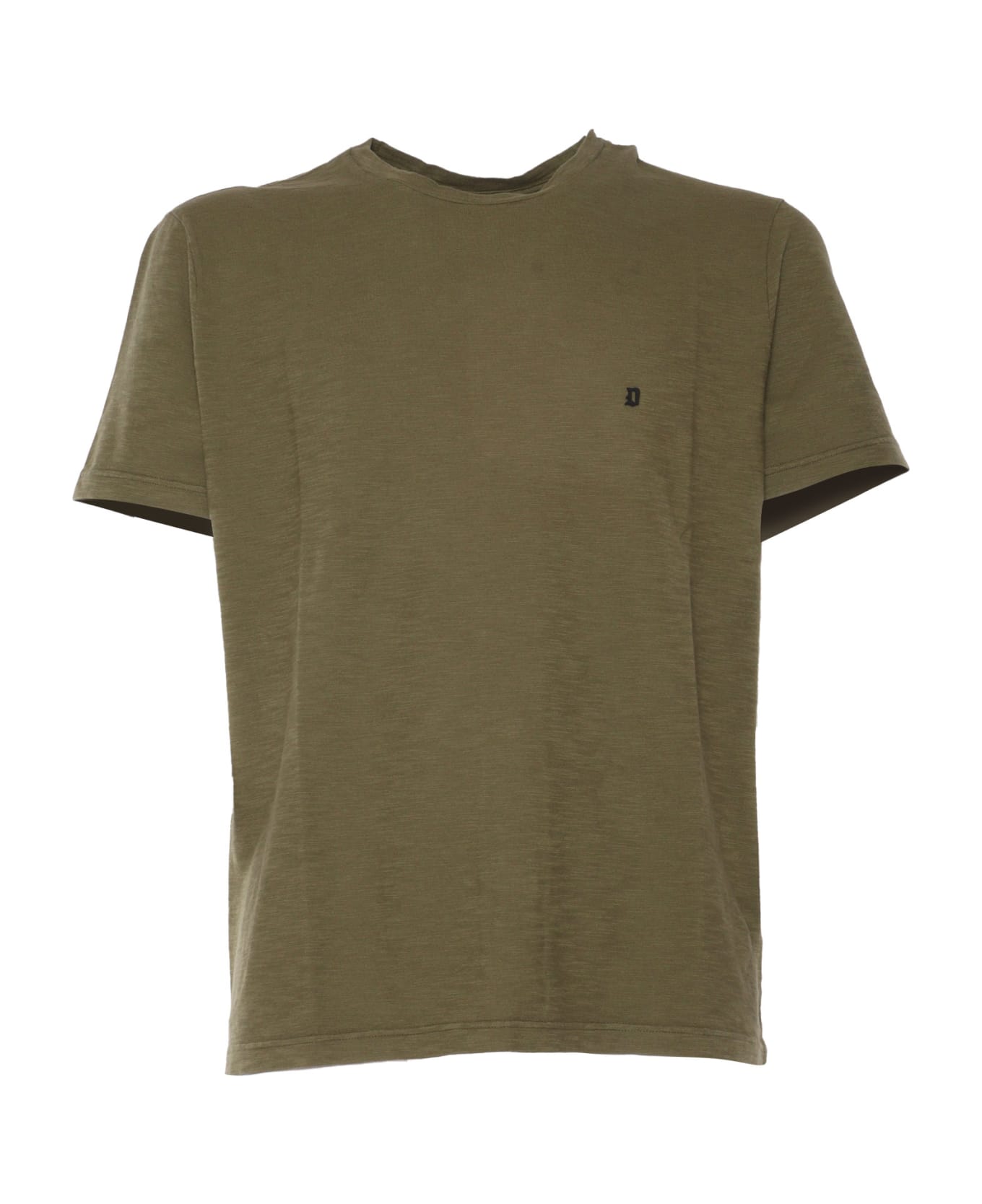 Dondup Green Military T-shirt - GREEN